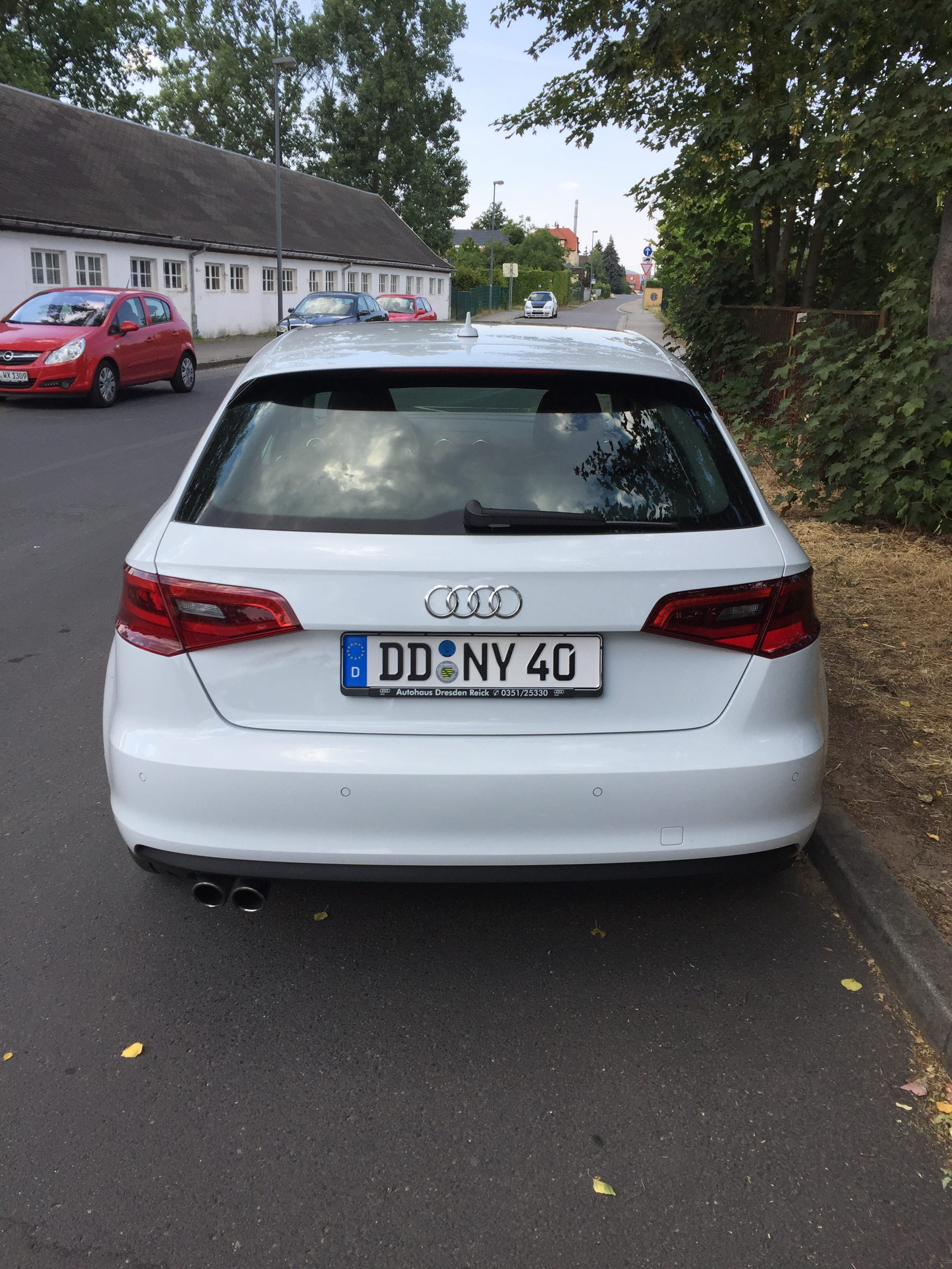 Audi A3 Sportback mit Navigationsgerät