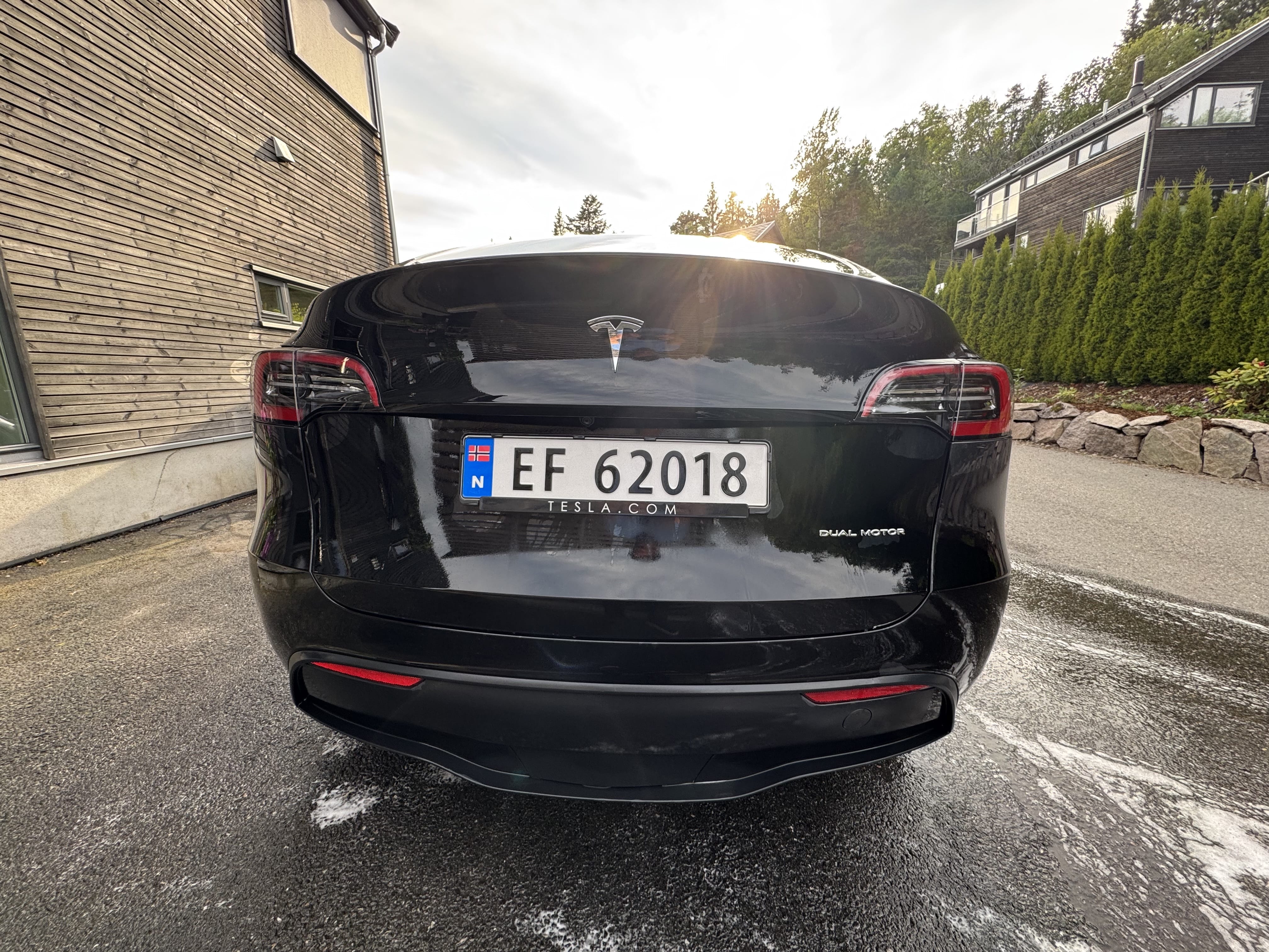 Tesla Model Y with Four-wheel drive