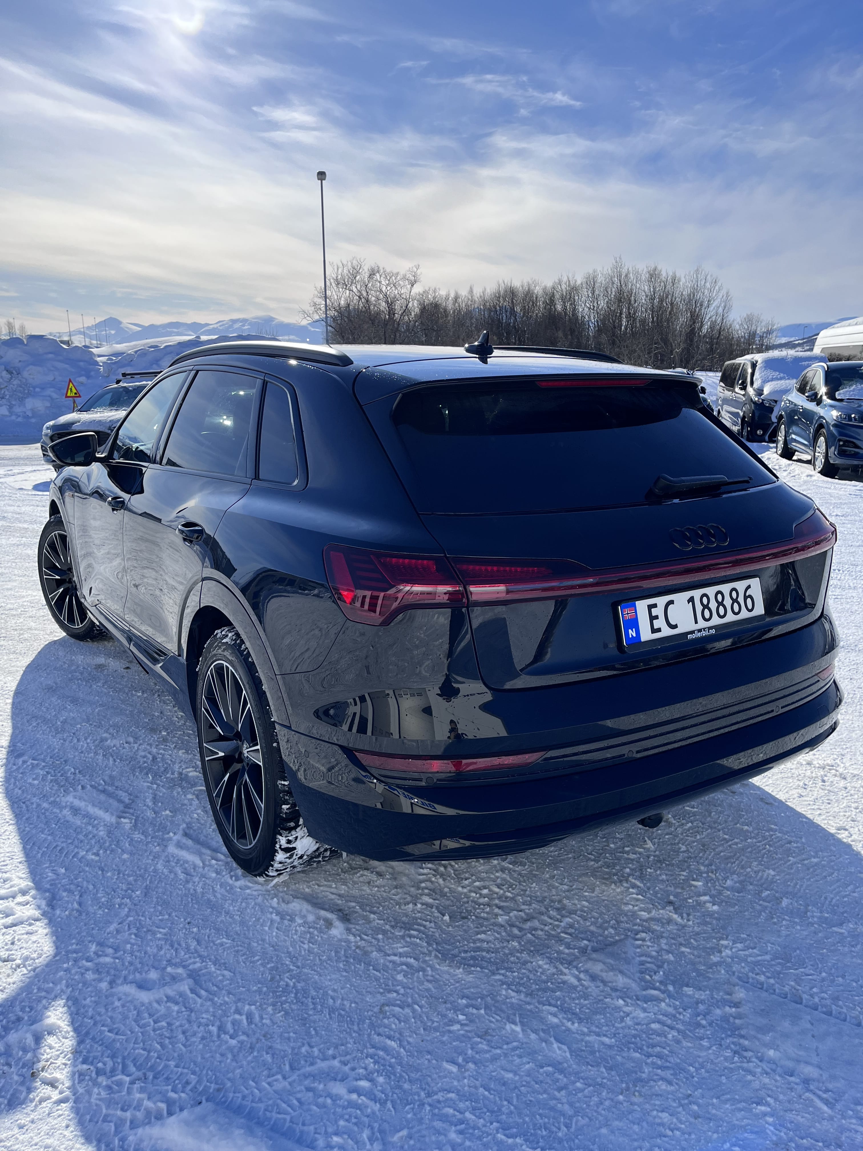 Audi e-tron met Airco