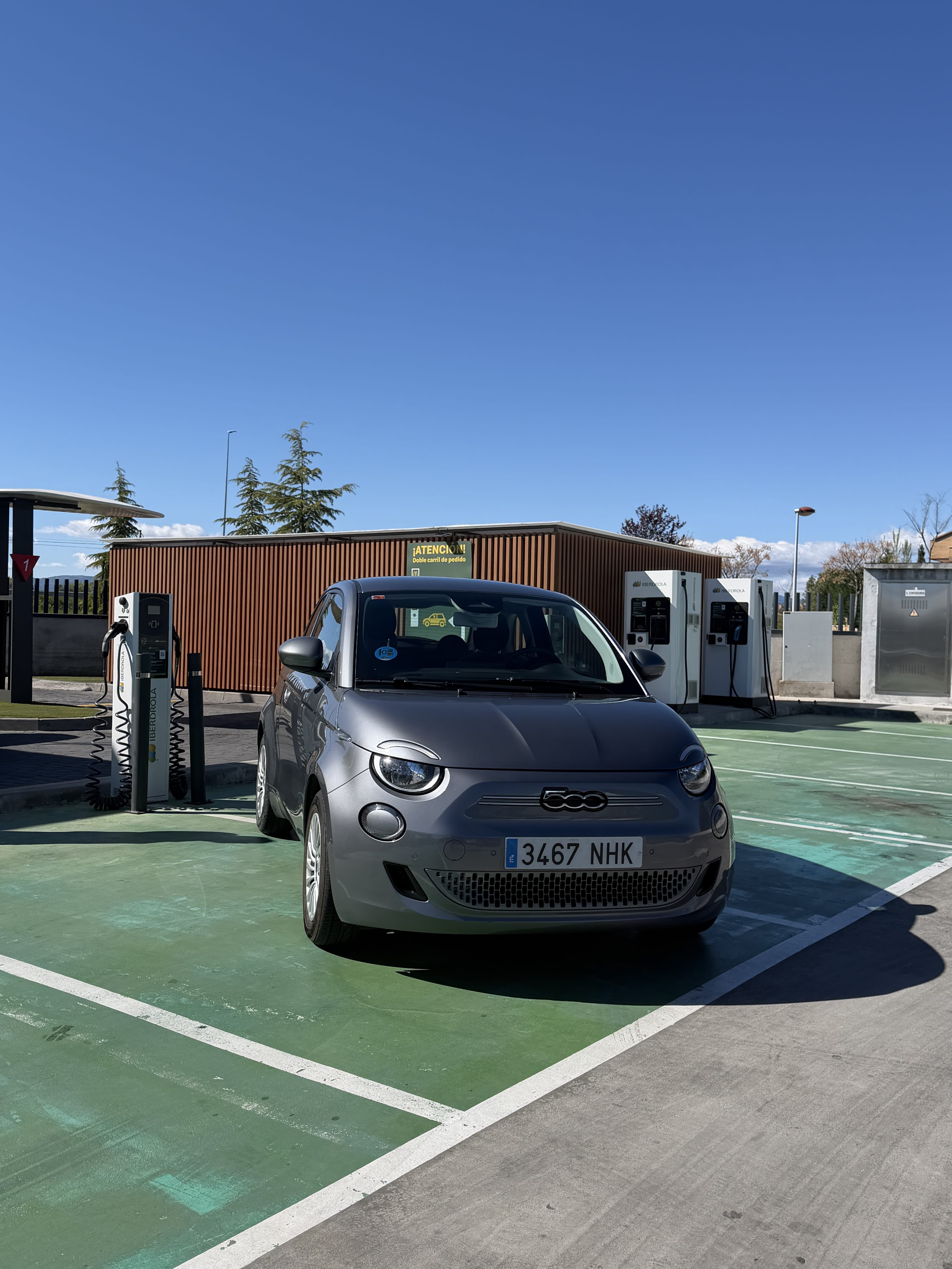 Fiat 500e con Apple CarPlay