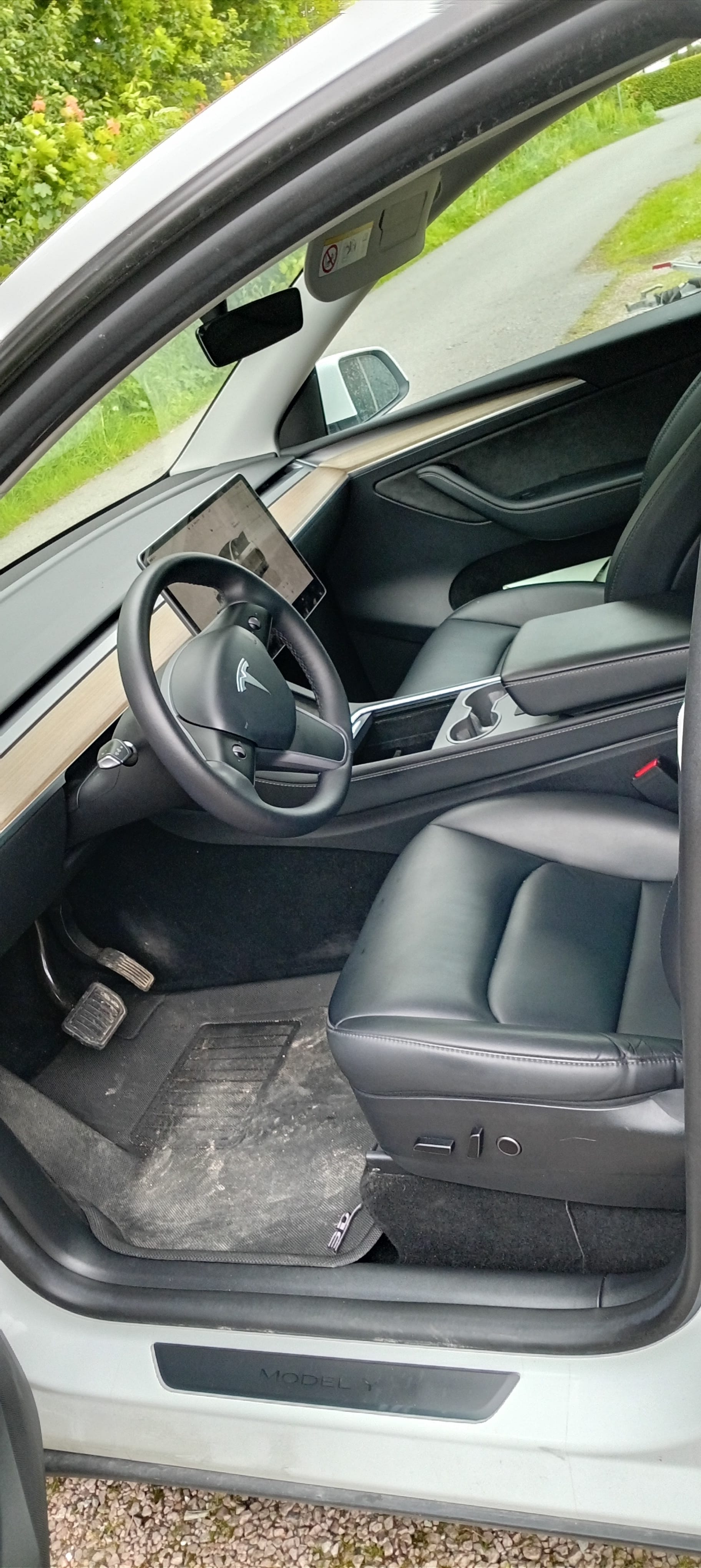 Tesla Model 3 med GPS