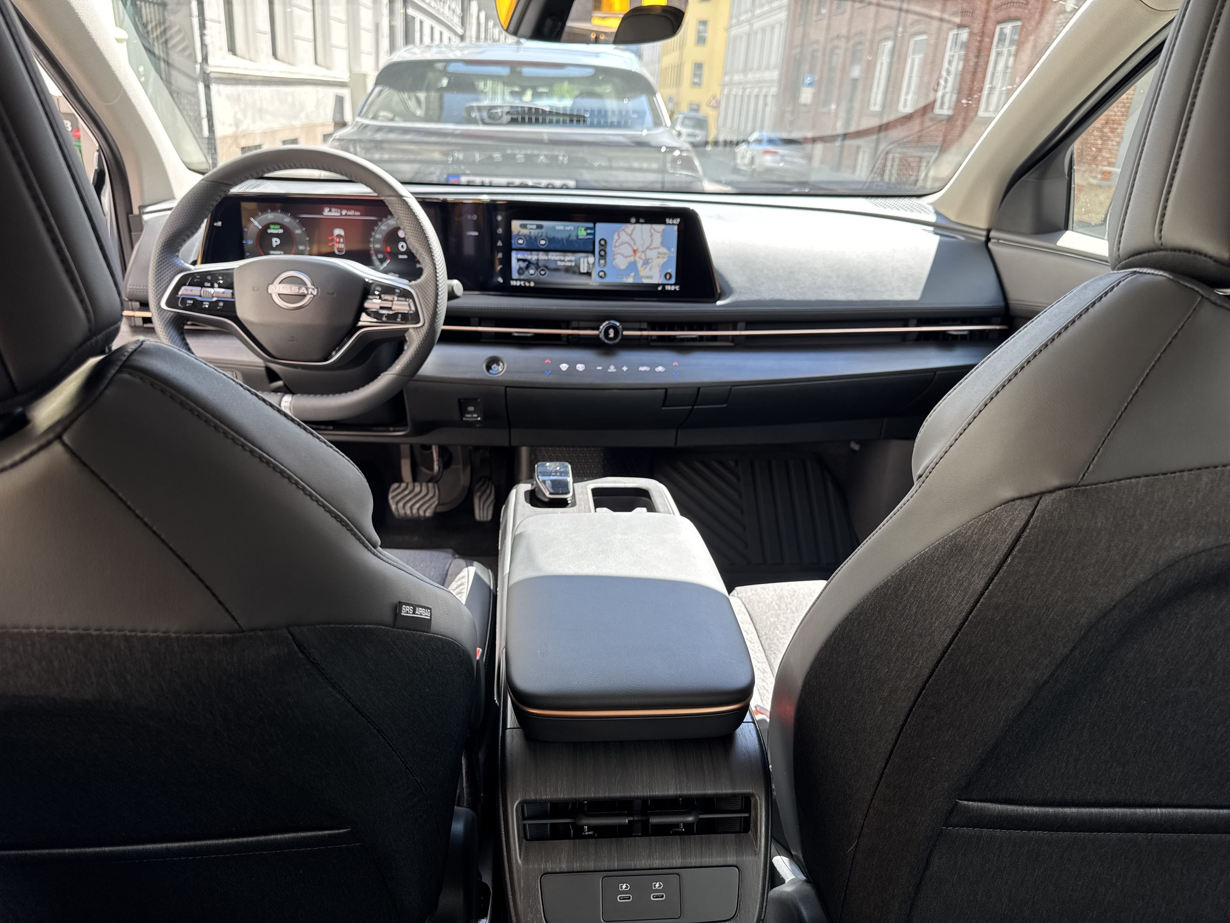 Nissan Ariya Engage med Bluetooth audio