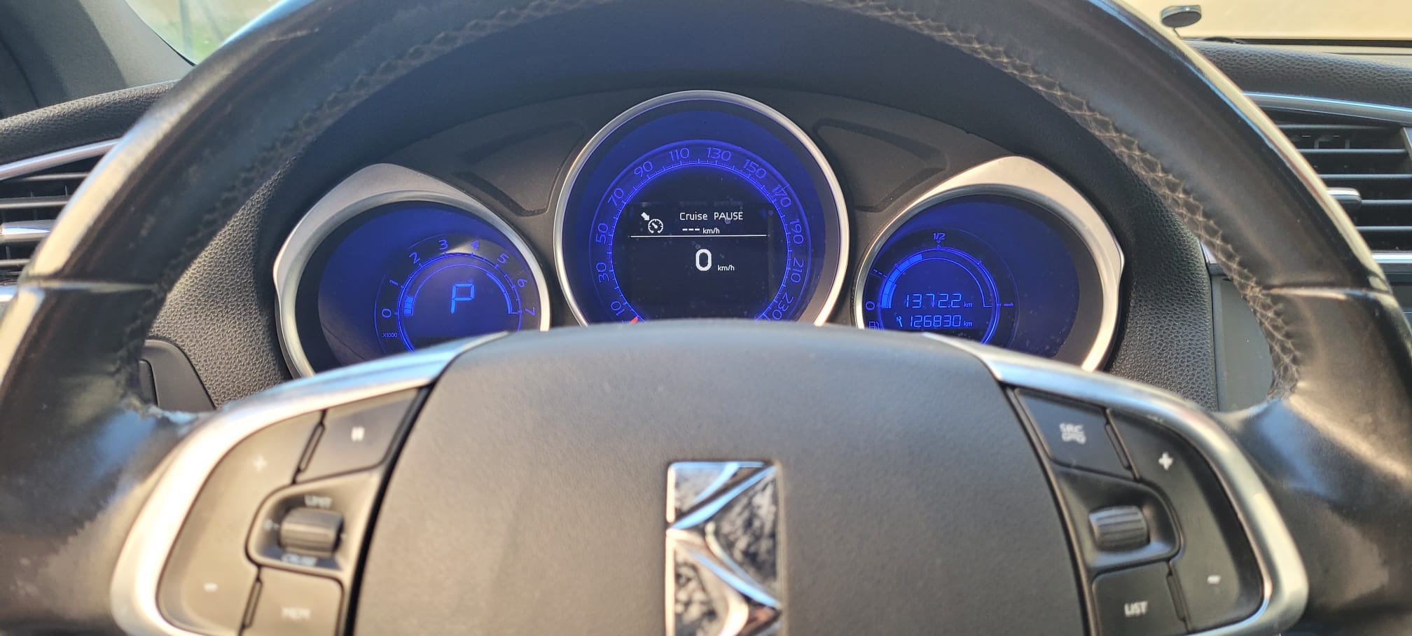 DS 4 avec Régulateur de vitesse