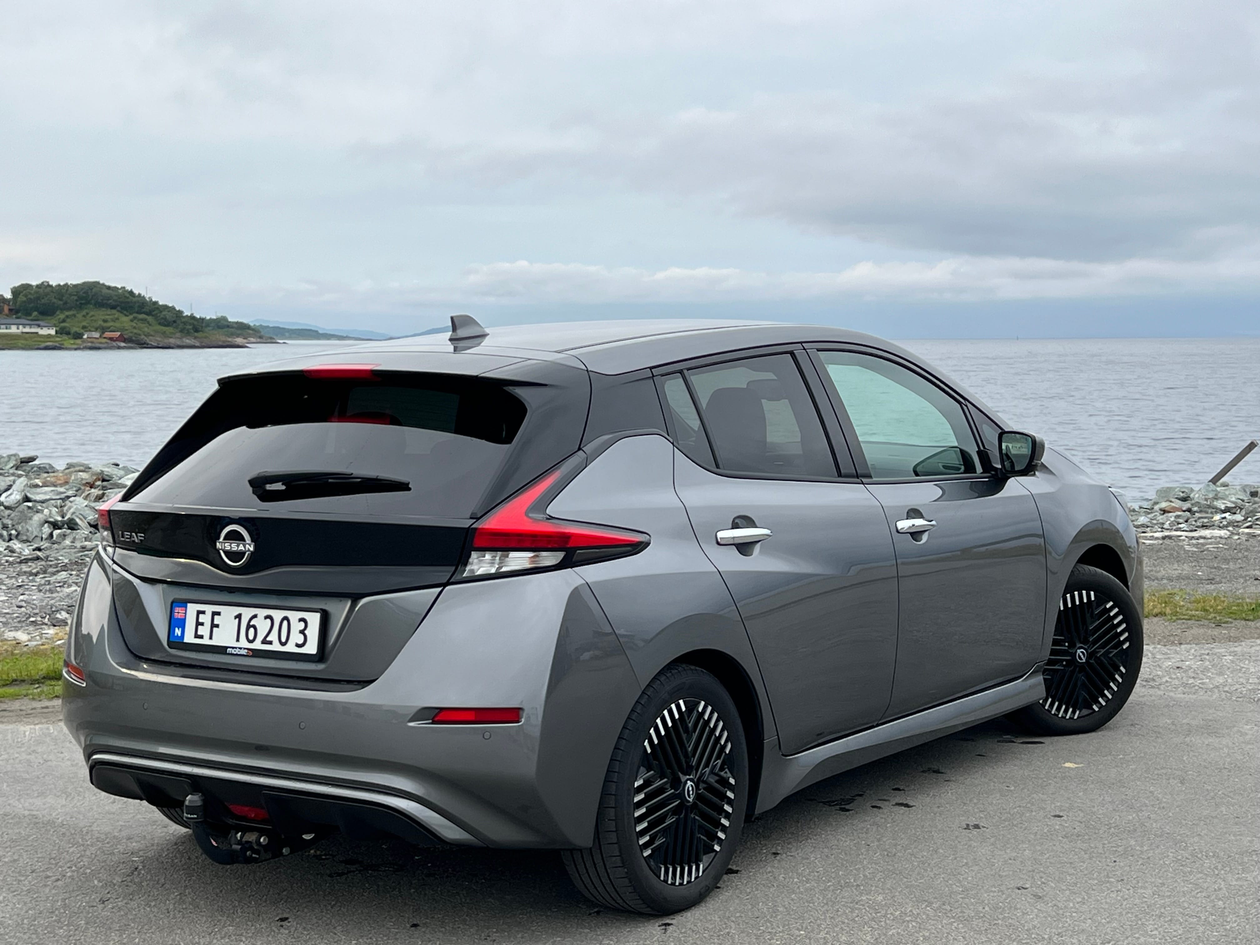 Nissan Leaf med Ryggekamera