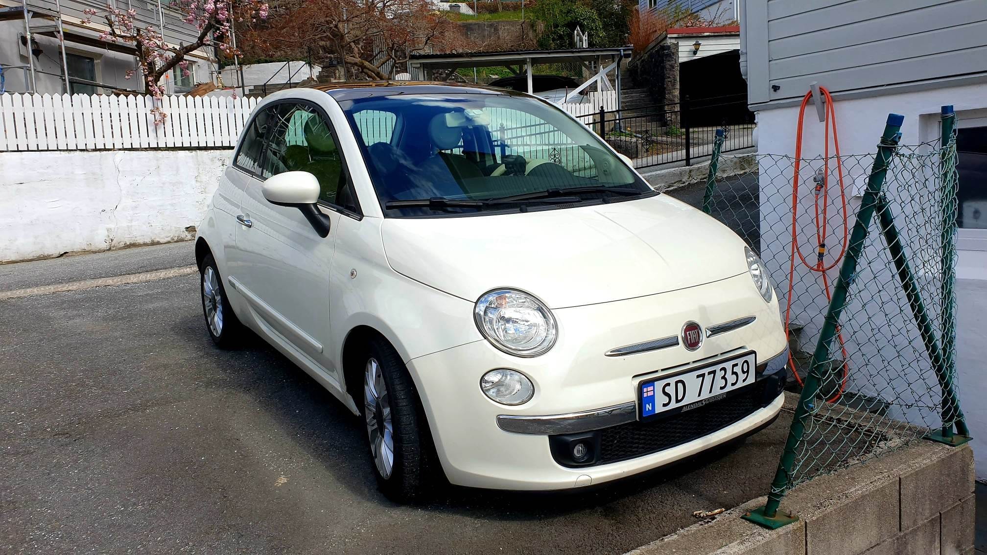 Fiat 500, 2015, Blyfri 98