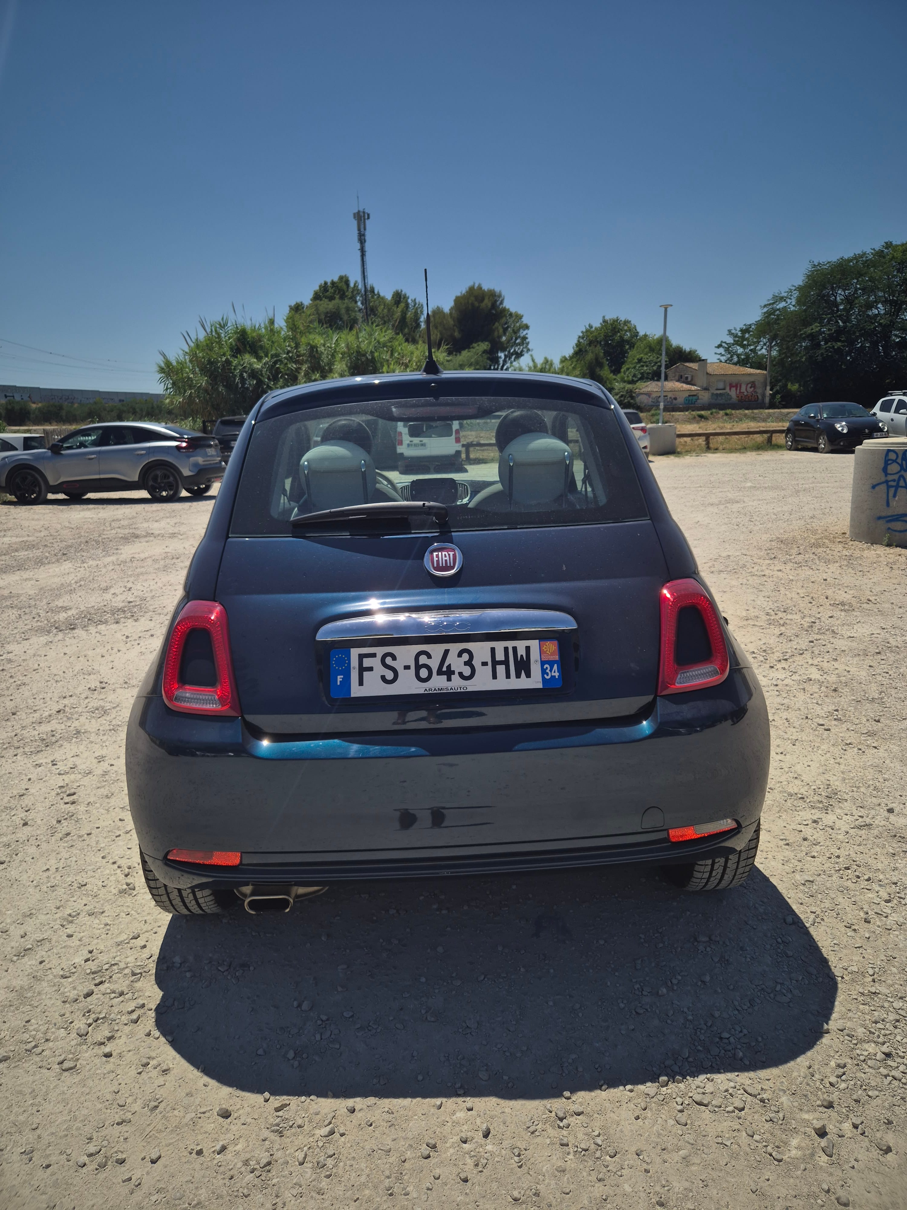 Fiat 500 1.2 69 dualogic avec Régulateur de vitesse