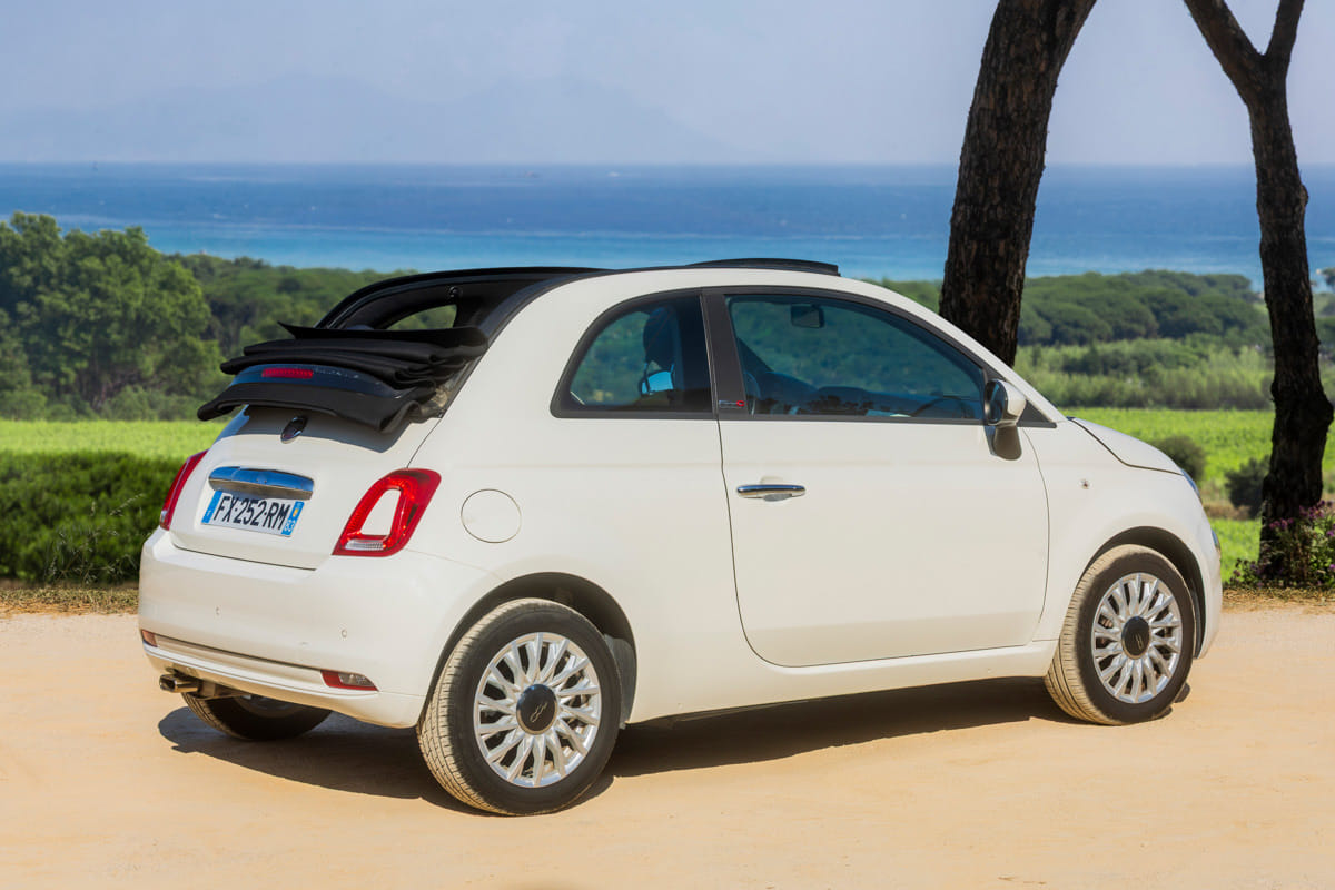 Fiat 500 avec GPS