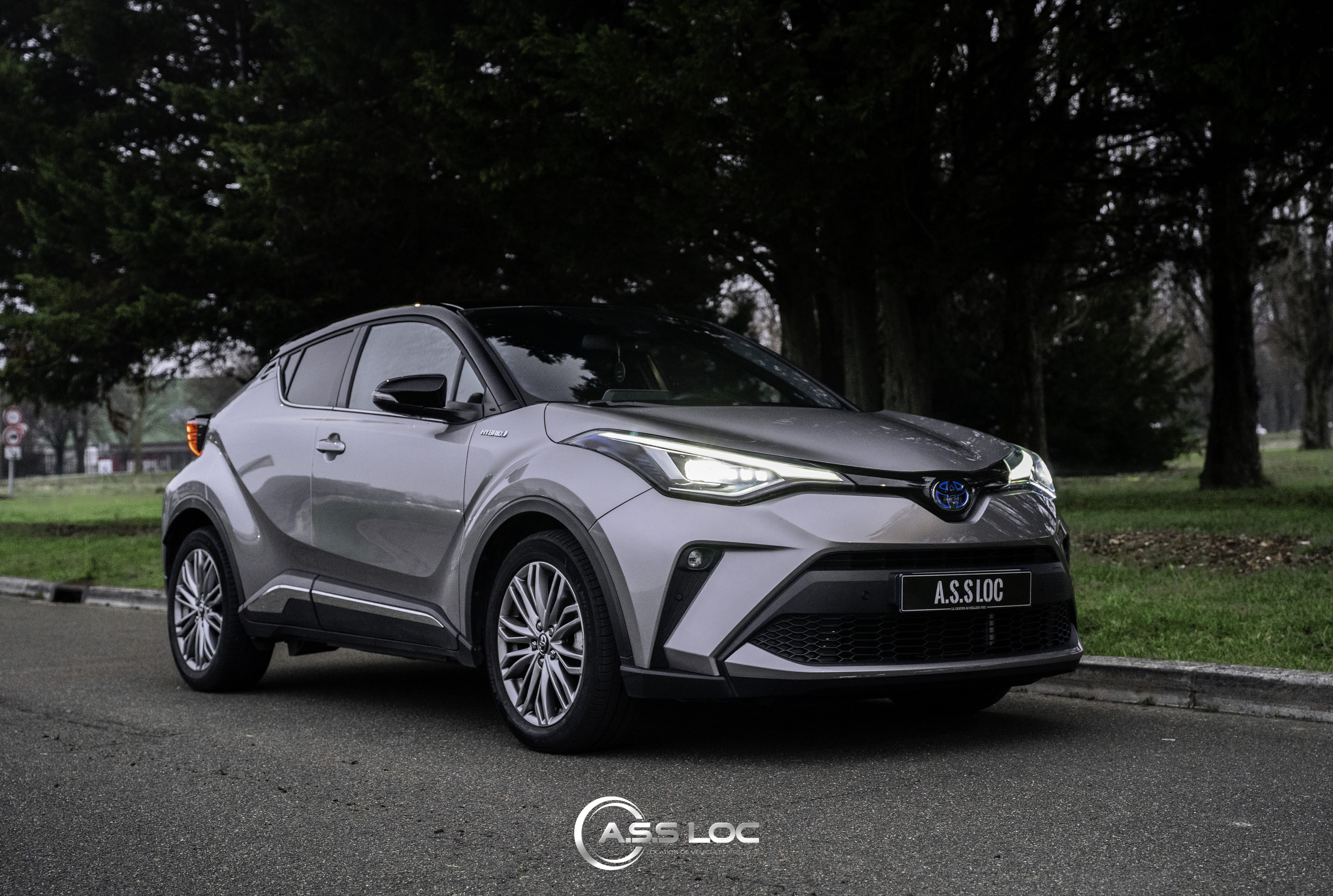 Toyota C-HR, 2021, Essence 98 / Électrique (hybride), automatique