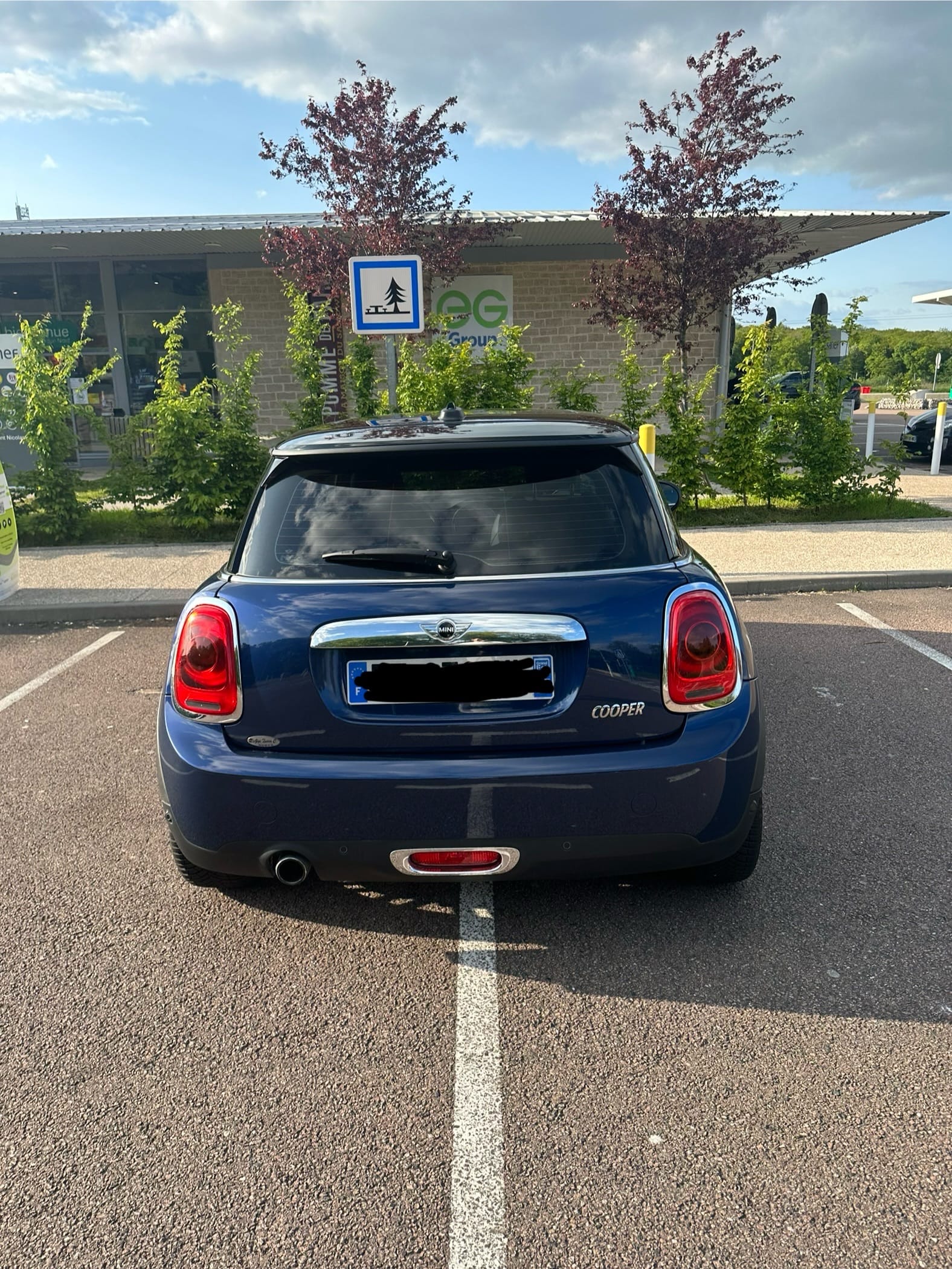 Mini Cooper avec GPS