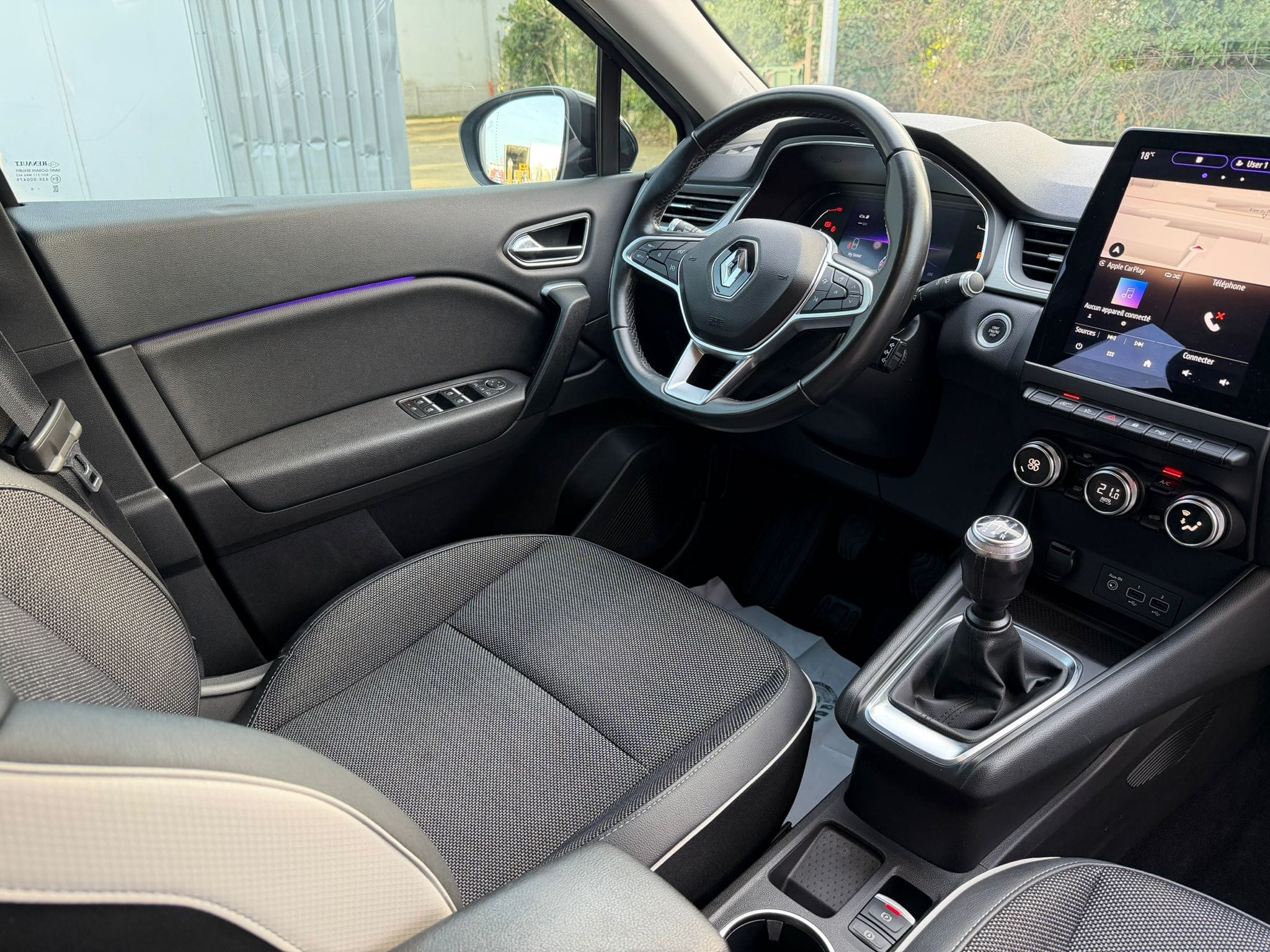 Renault Captur avec Apple CarPlay