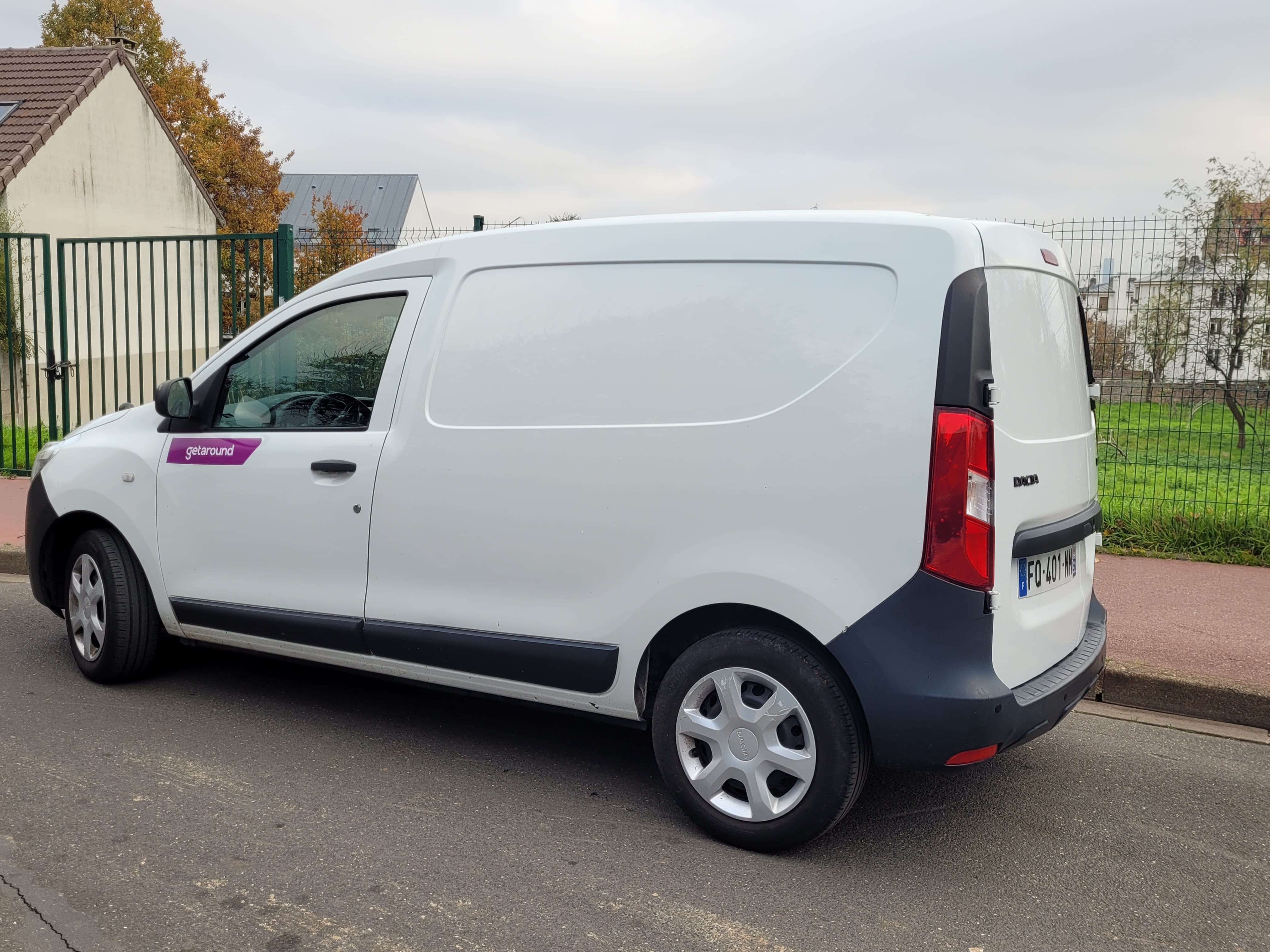 Dacia Dokker avec GPS