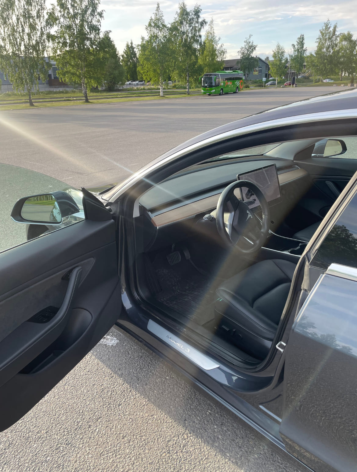 Tesla Model 3 Long Range med Cruisekontroll