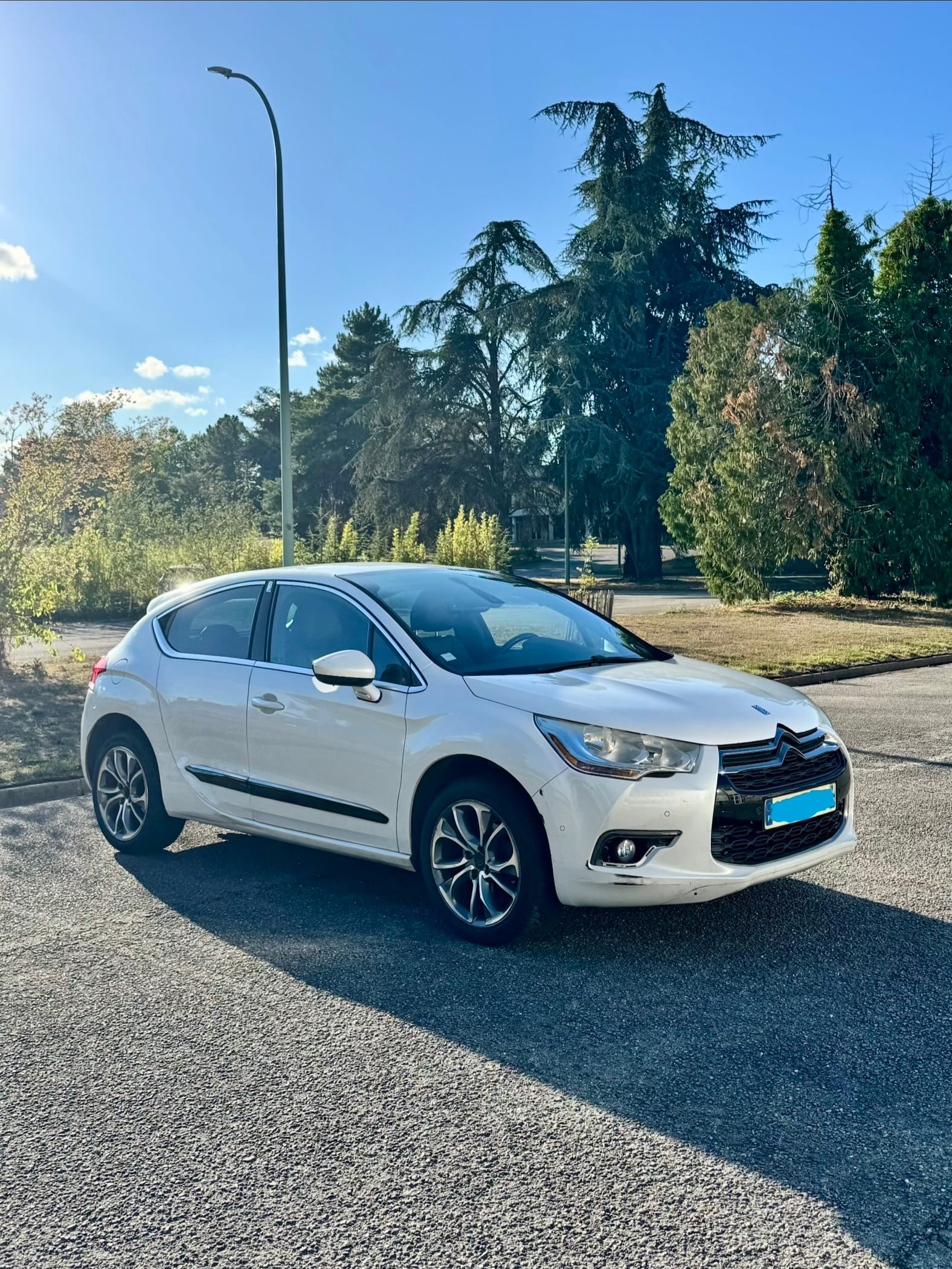 Citroen DS4 avec Siège bébé