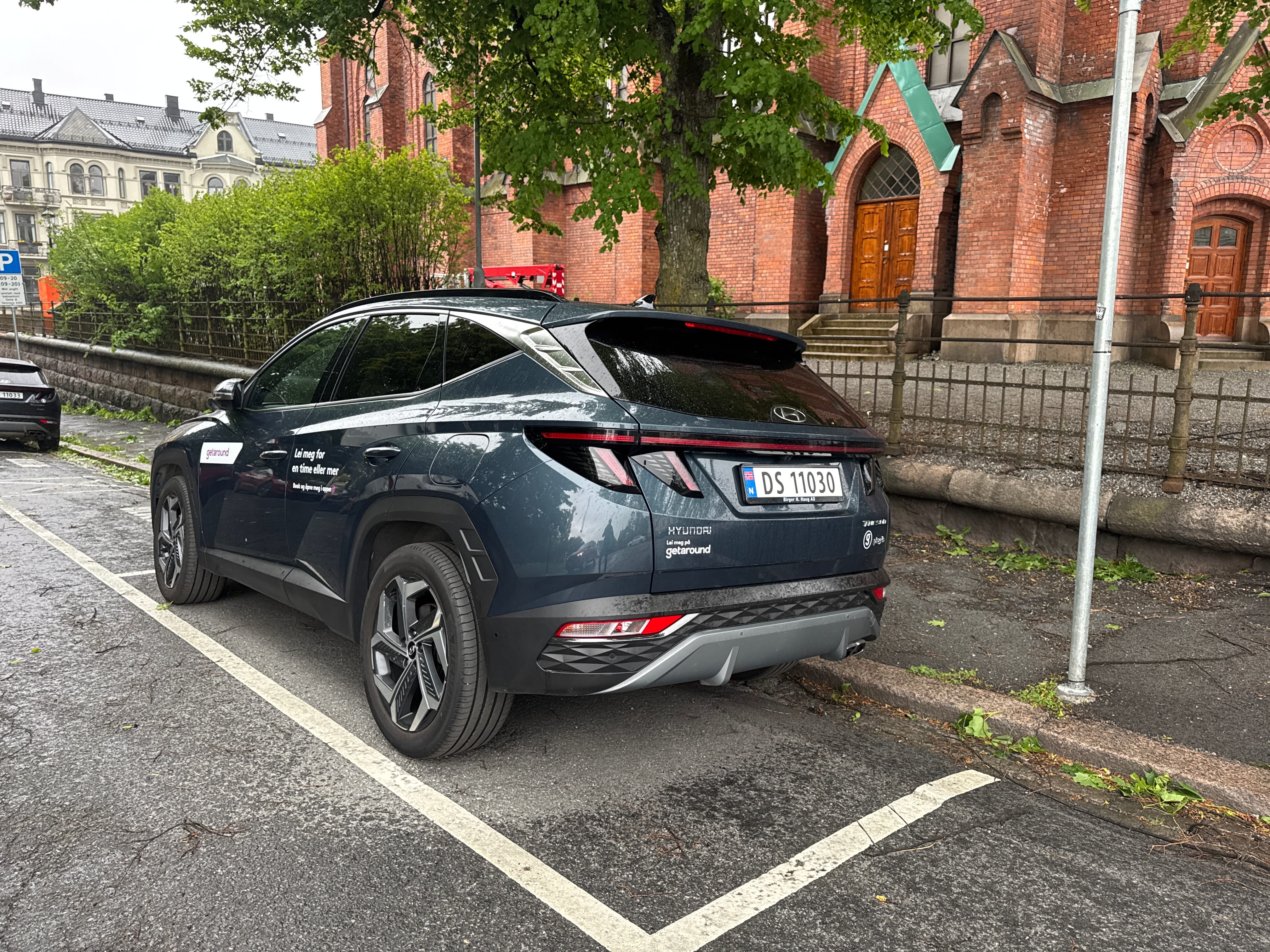 Hyundai Tucson Hybrid Limited med Ryggekamera