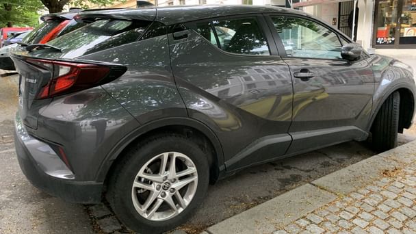 Toyota C-HR, 2021, Blyfri 95 / Elektrisk (hybrid), automatisk