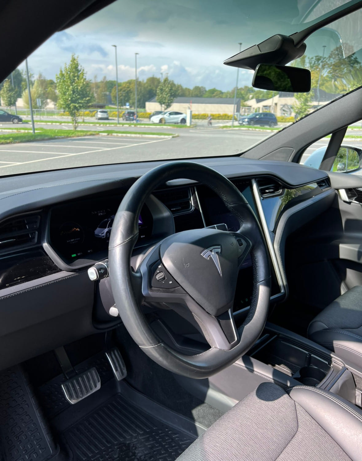 Tesla Model X met Cruise control