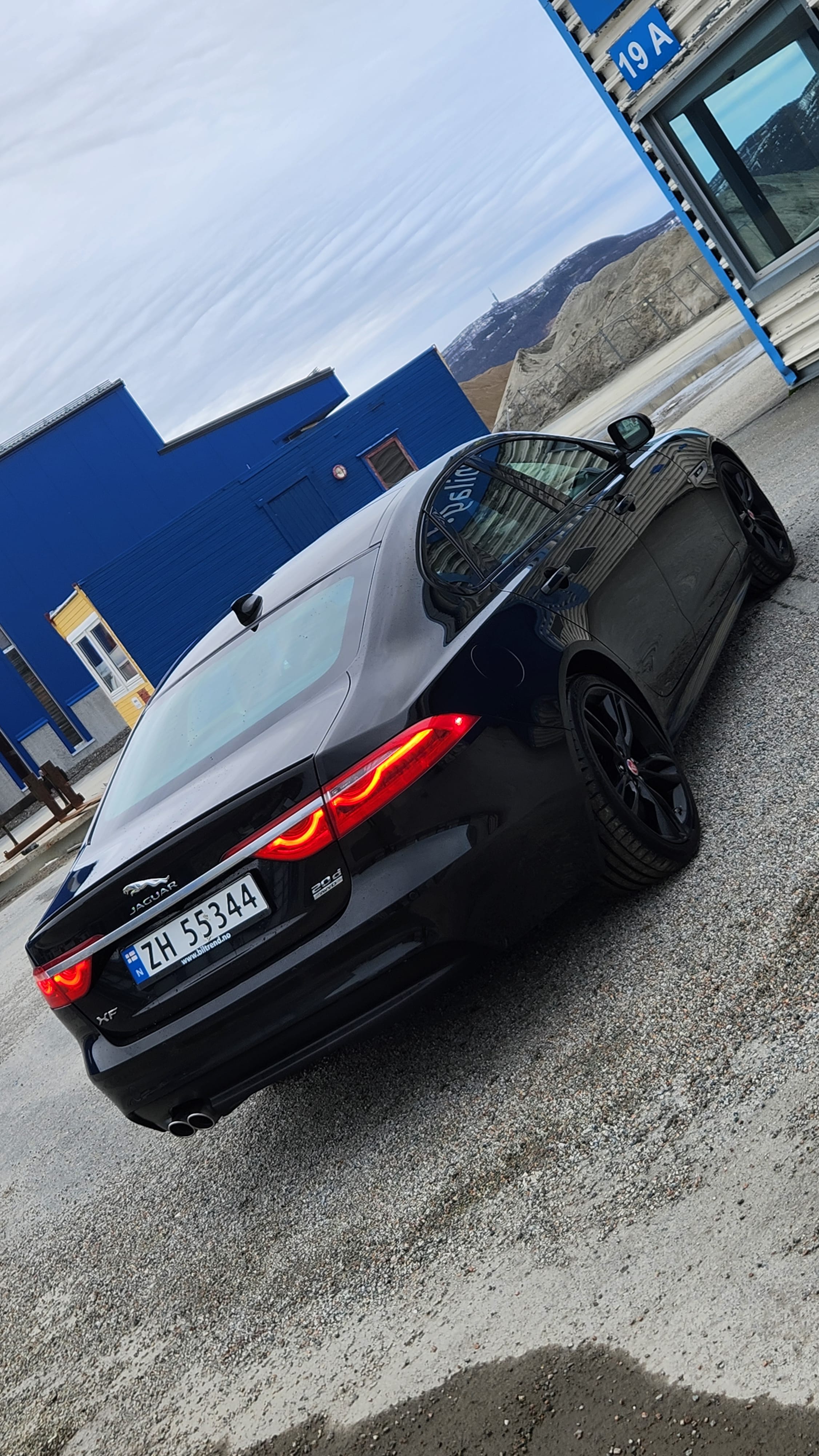 Jaguar XF met GPS