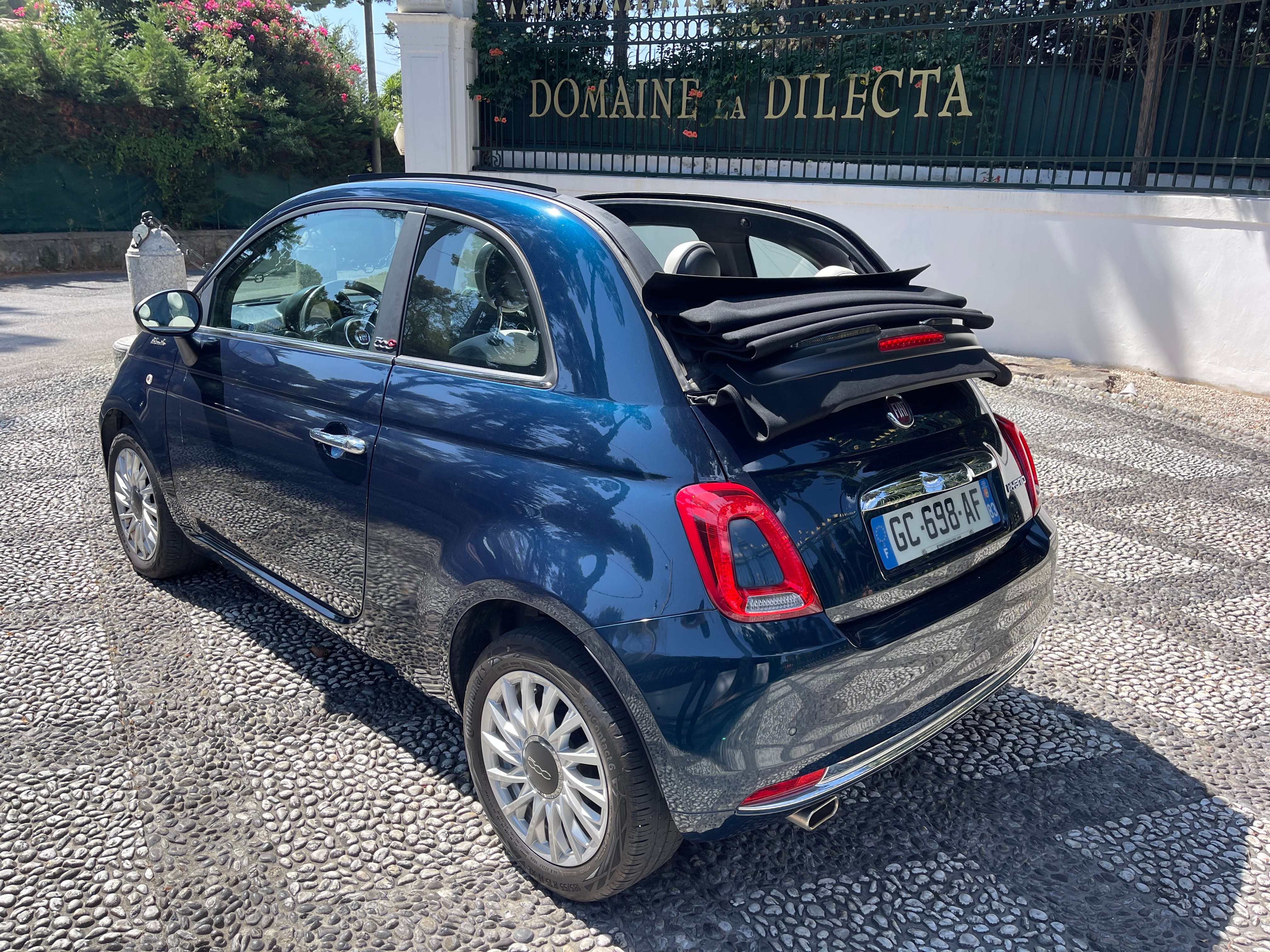 Fiat 500 C Hybride Cabriolet avec GPS