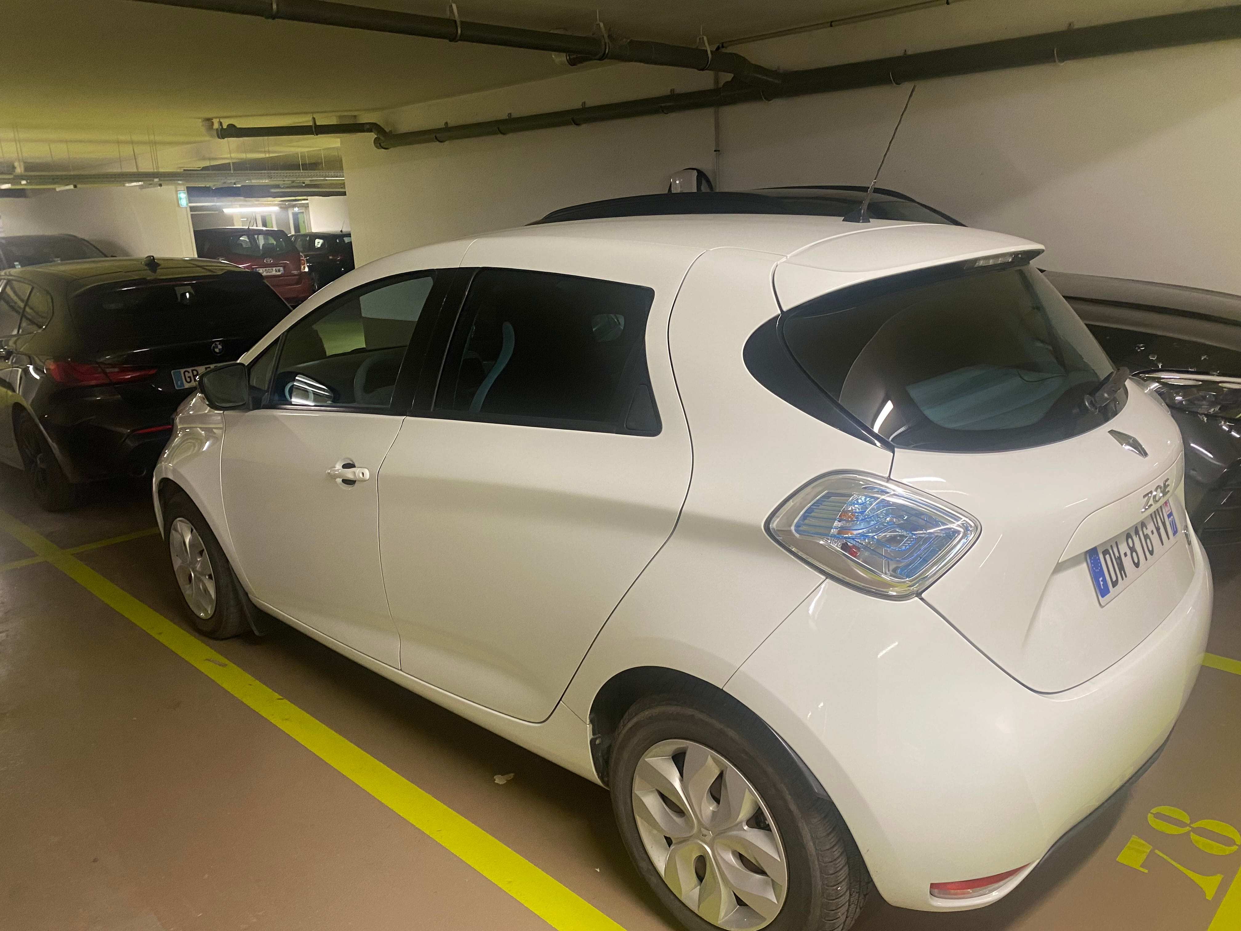 Renault ZOE 100% électrique avec GPS