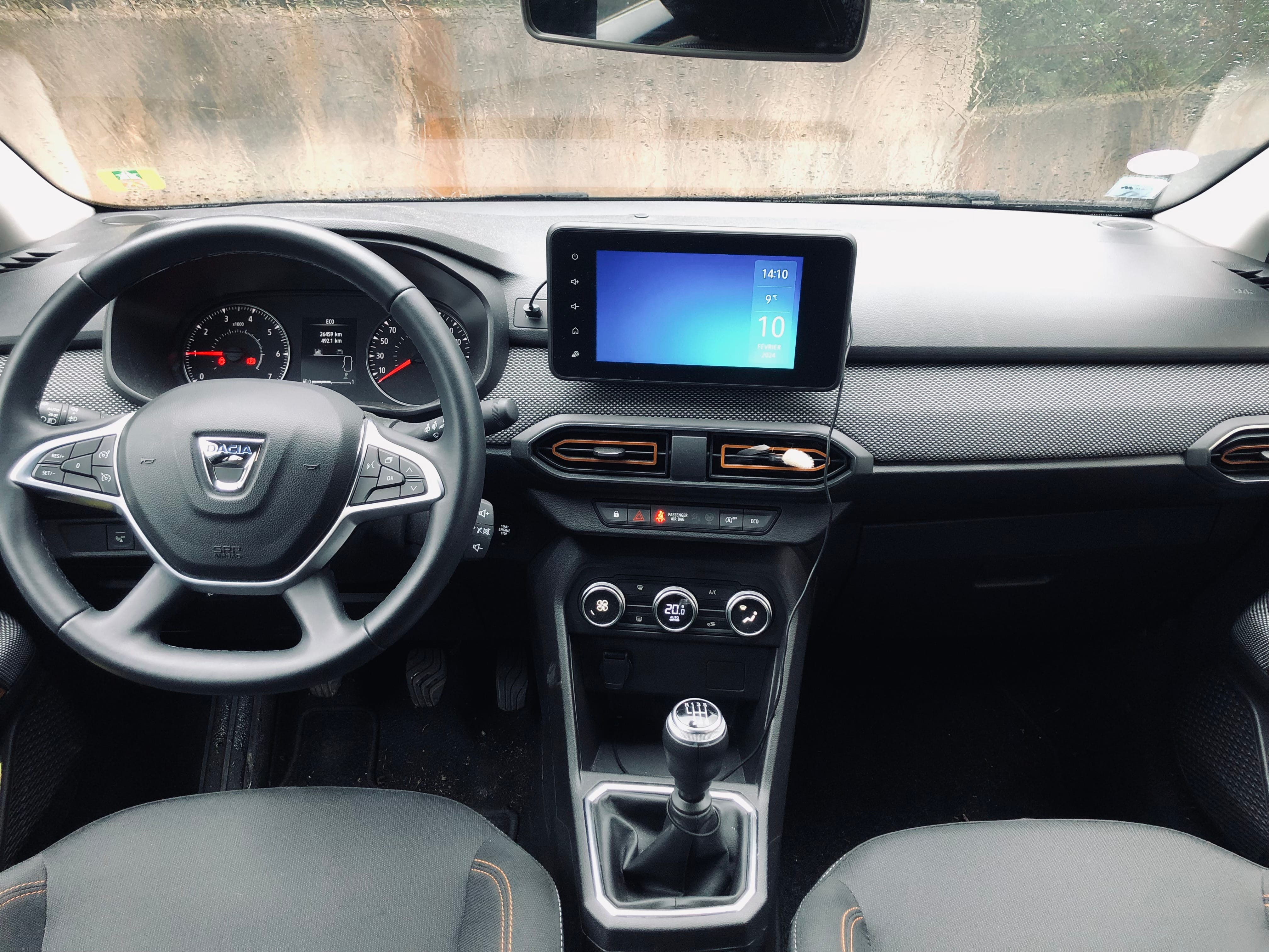 Dacia Sandero Stepway avec Siège bébé