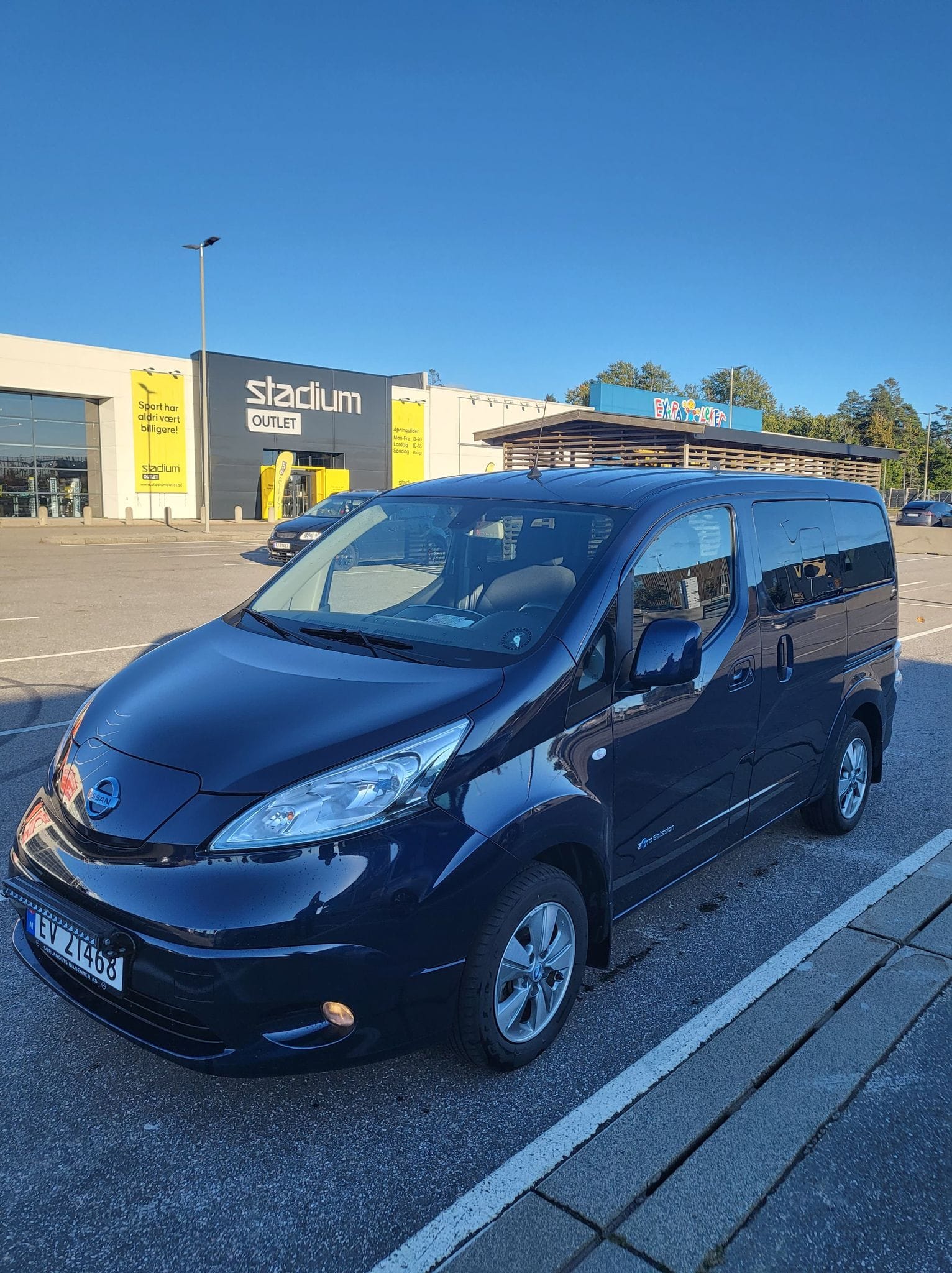 Nissan e-NV200 Evalia med Cruisekontroll