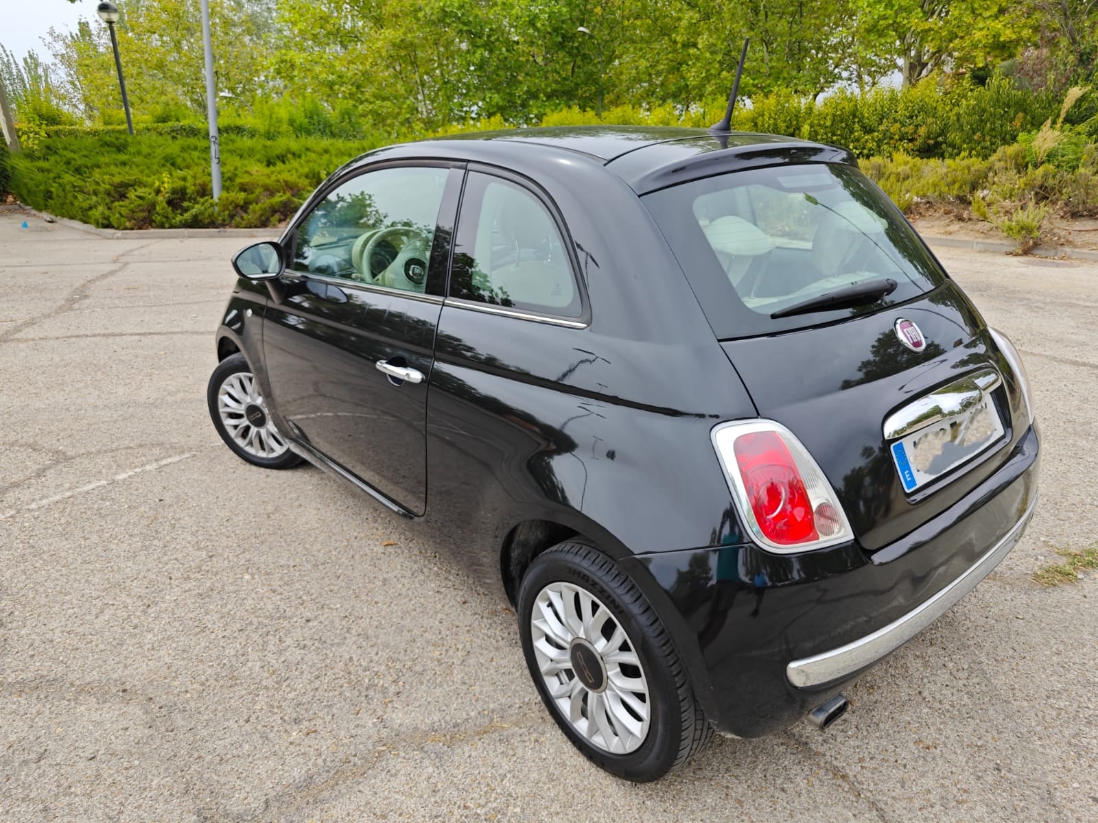 Fiat 500 Pop with Baby seat