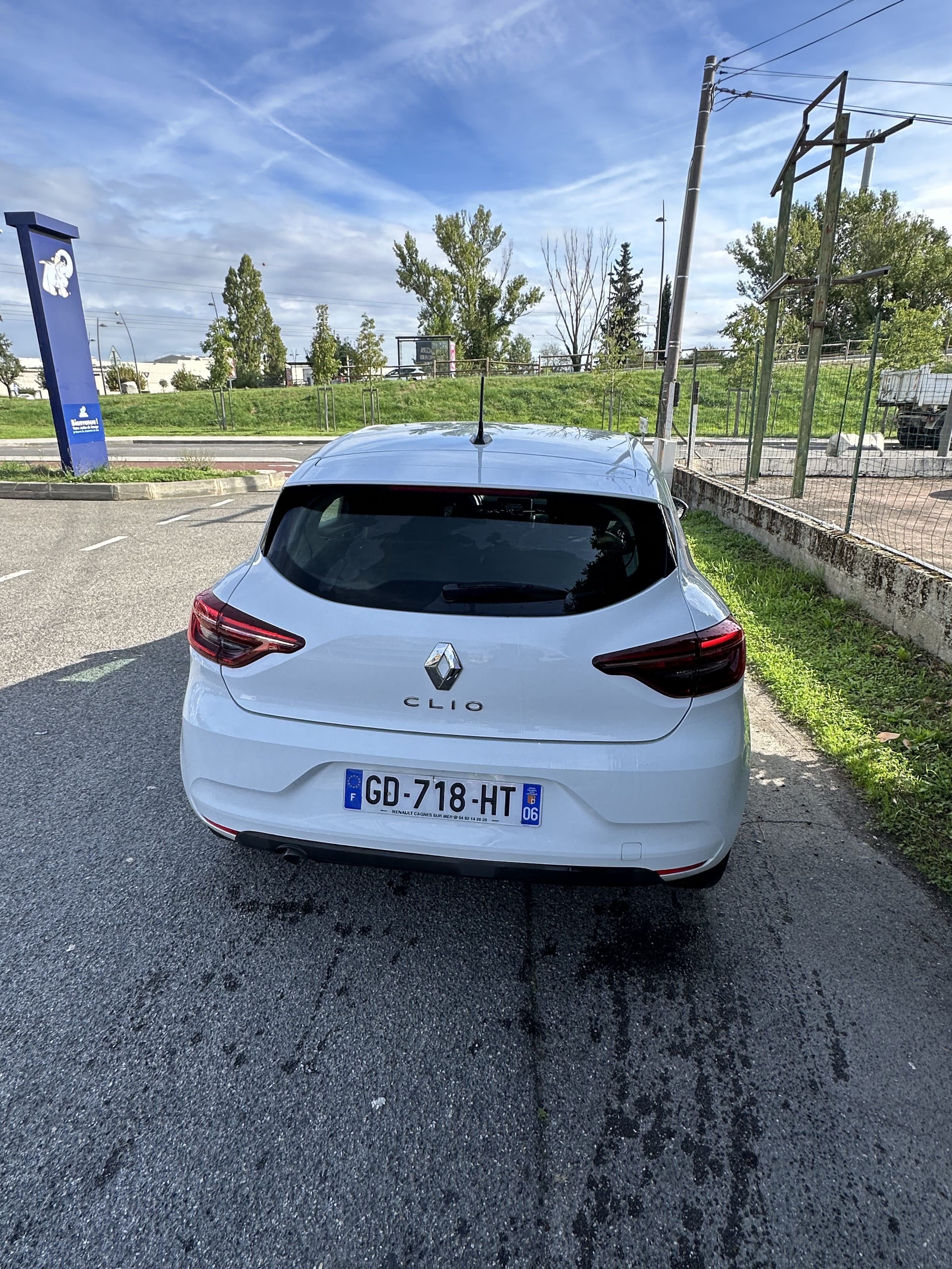 Renault Clio avec GPS