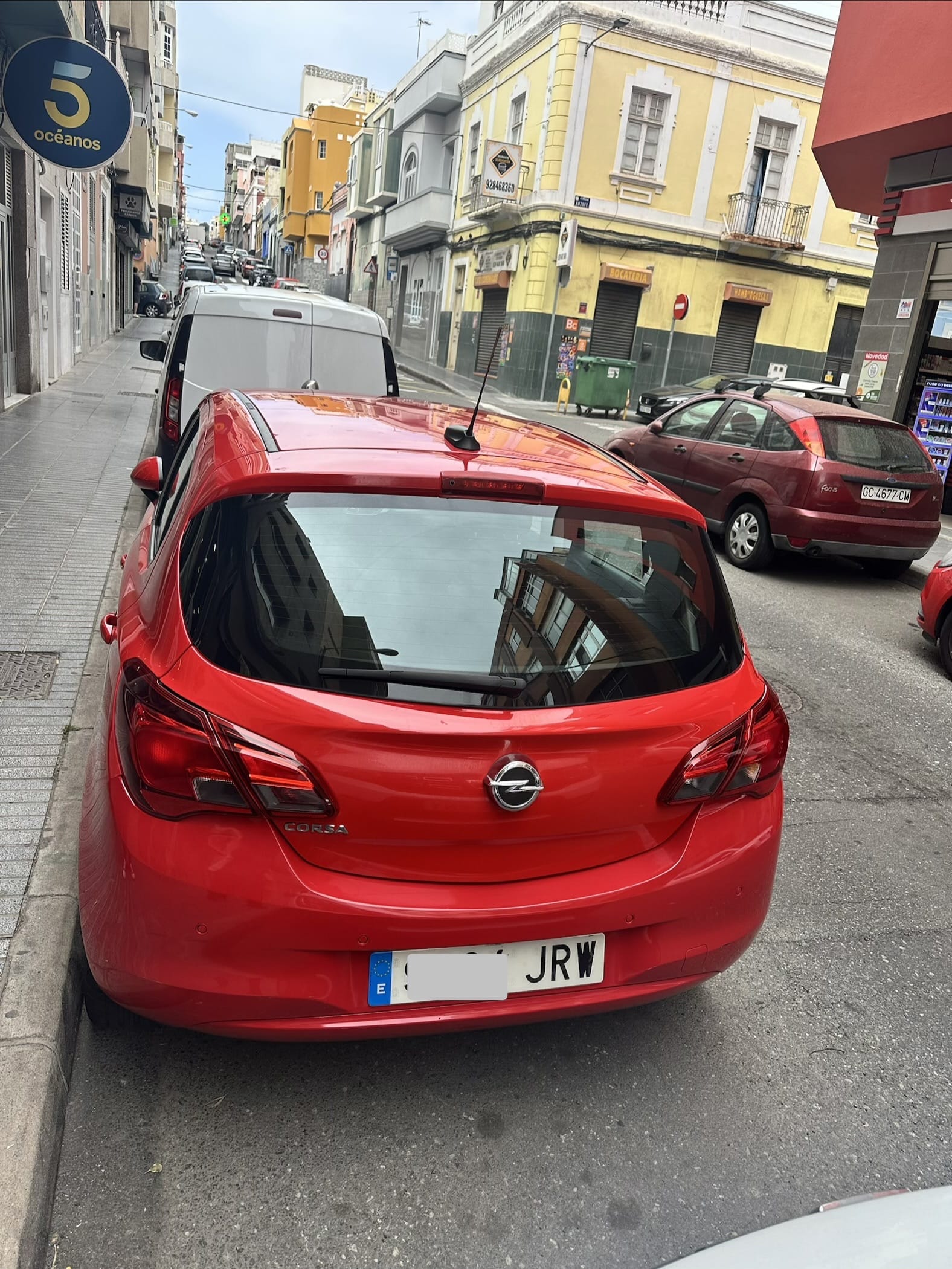 Opel Corsa con Cámara de marcha atrás