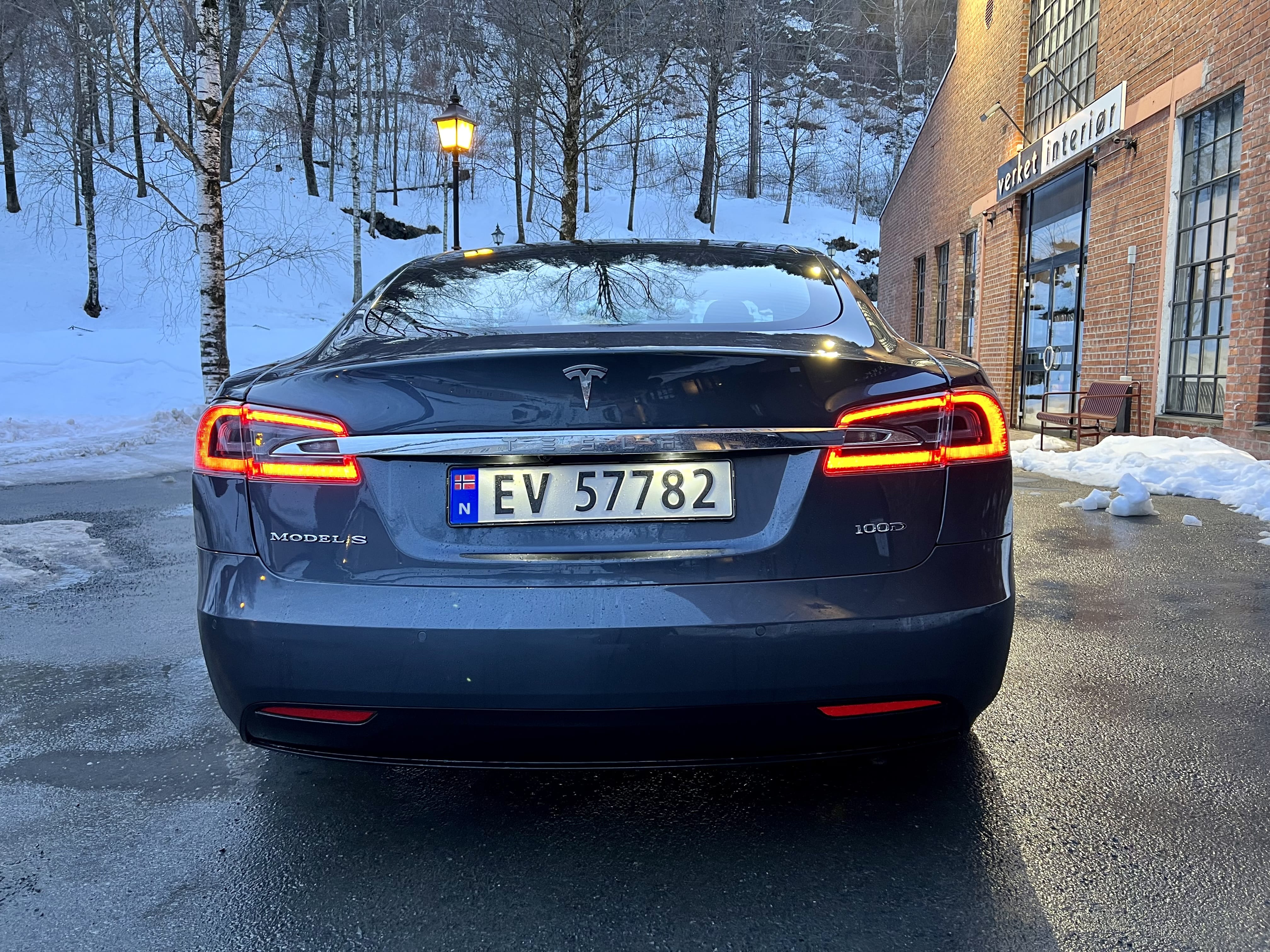 Tesla Model S 100 D long range med GPS