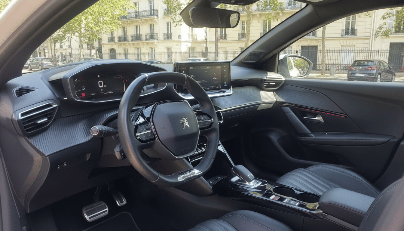 Peugeot 208 GT Line /Boîte automatique /toit panoramique avec Android Auto