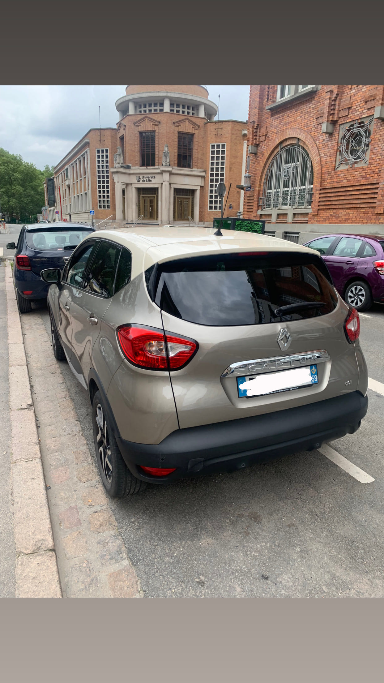 Renault Captur avec GPS