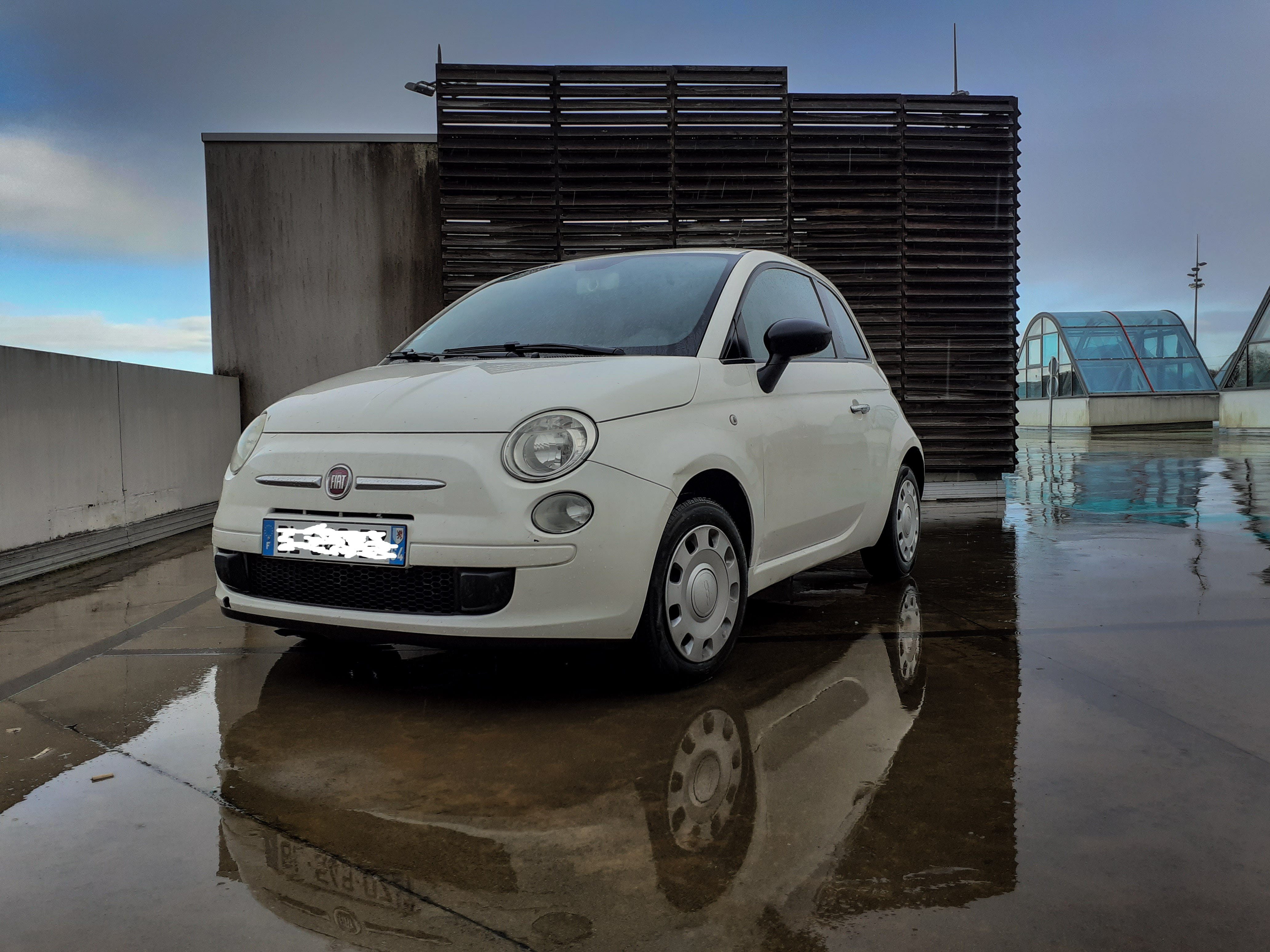 Fiat 500 (Gare de Bayonne), 2011, Essence 95