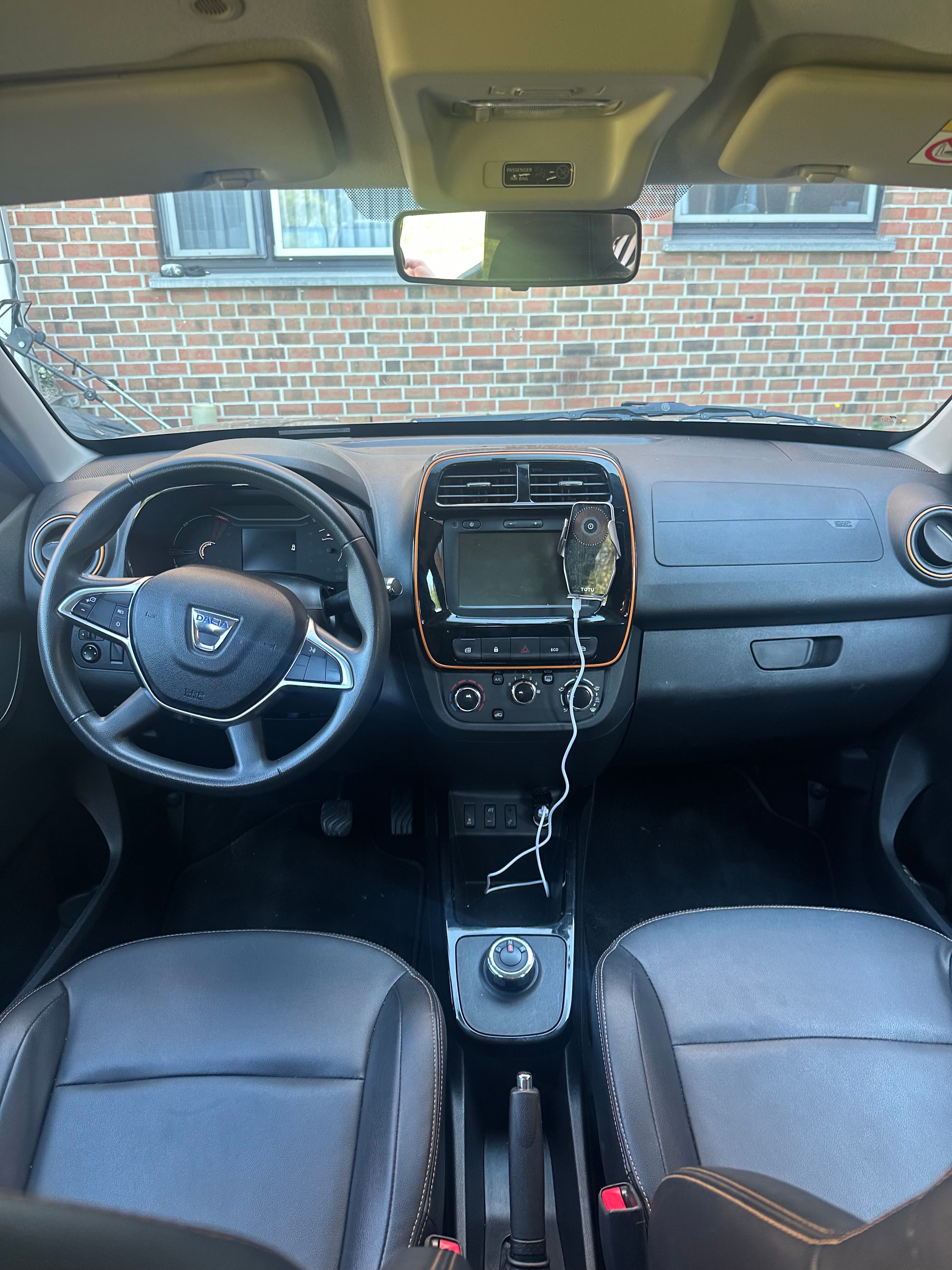 Dacia Spring met GPS