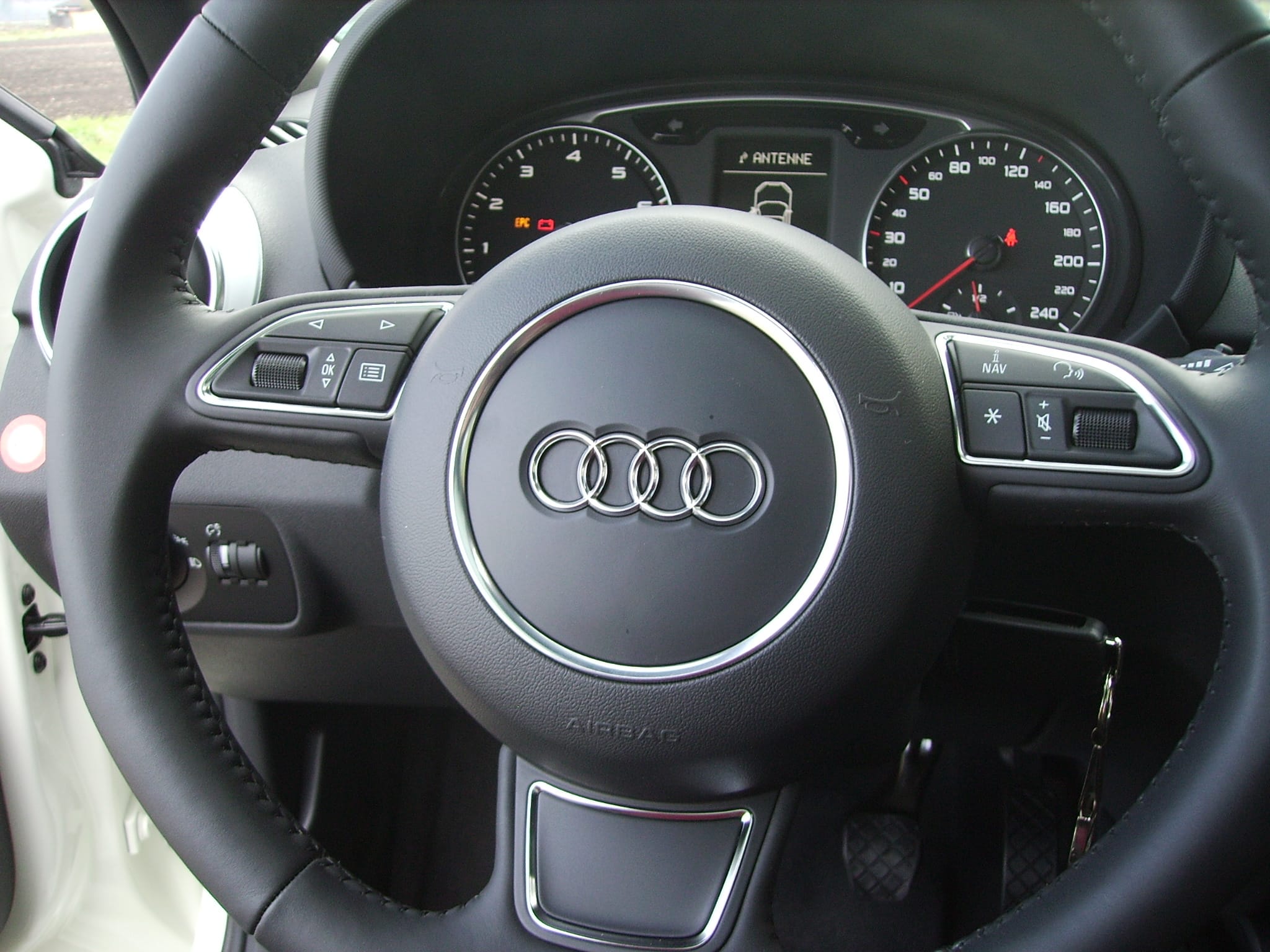 Audi A1 mit Navigationsgerät