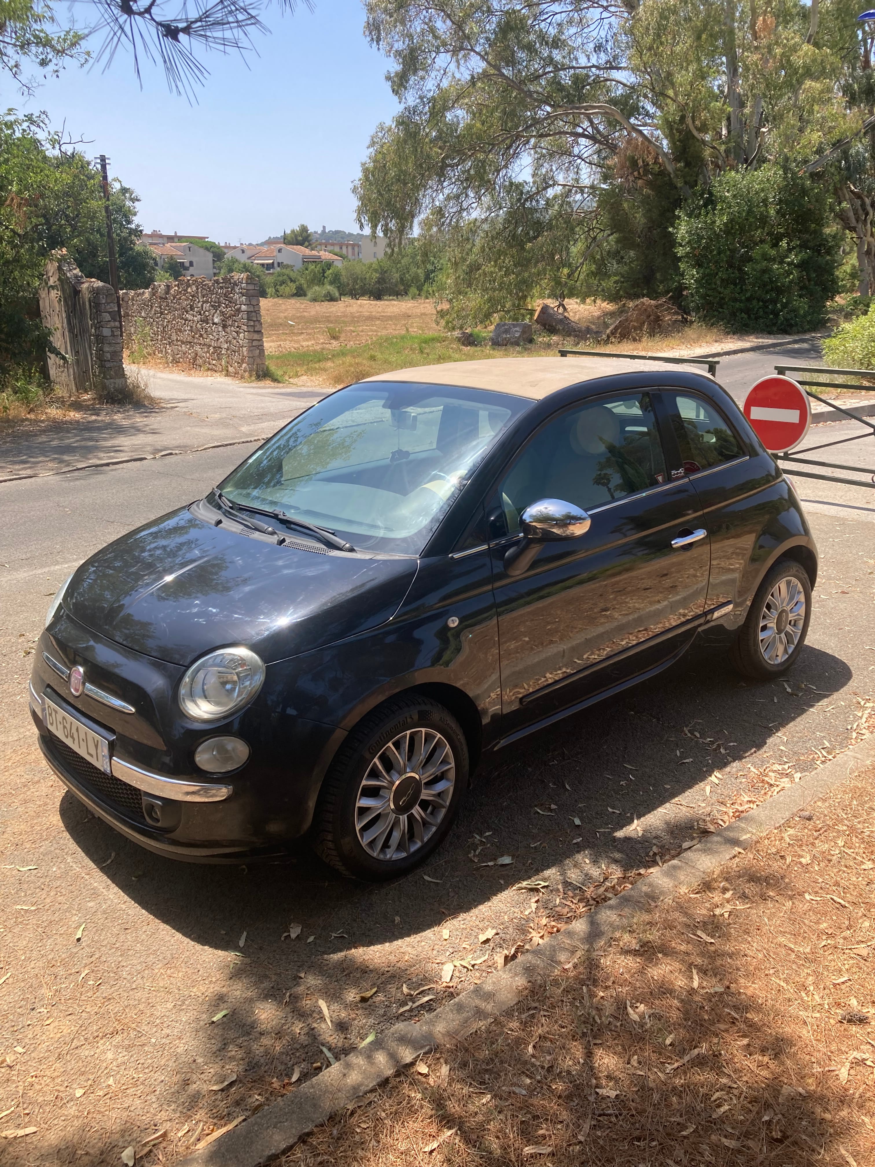 Fiat 500 C avec Climatisation