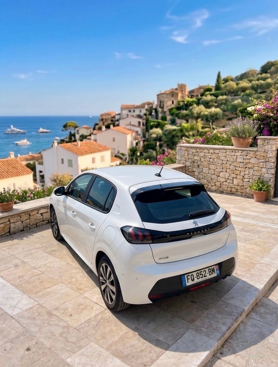 Peugeot 208 avec GPS