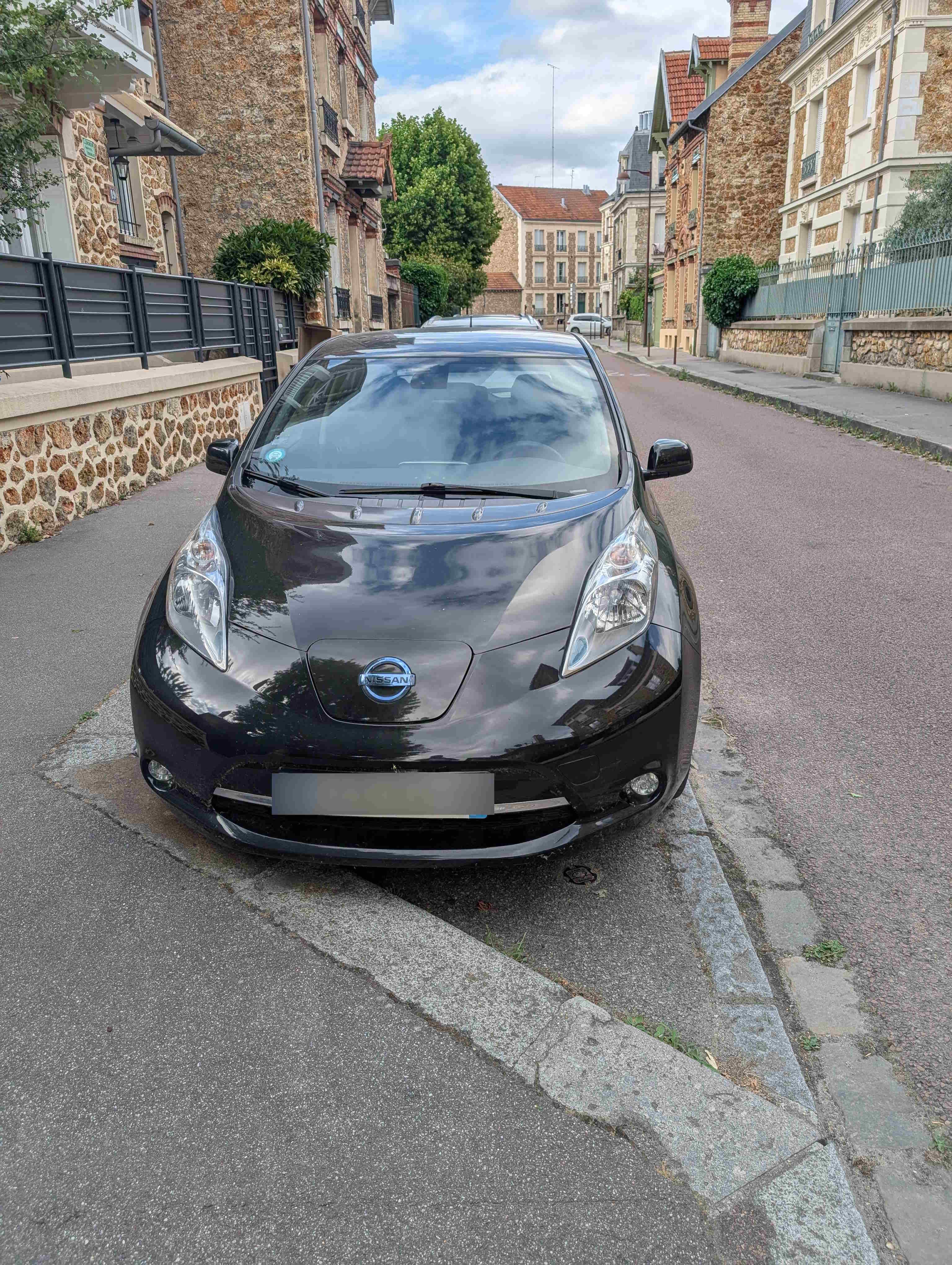 Nissan Leaf avec GPS