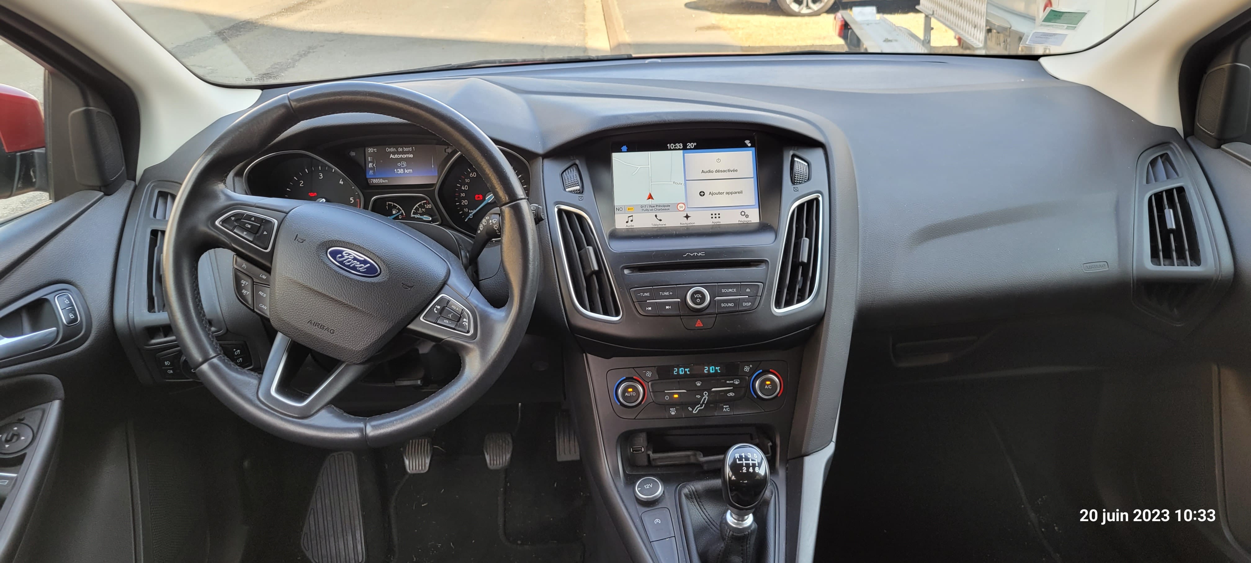 Ford Focus avec GPS