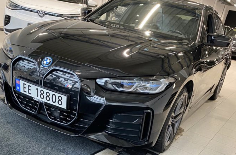 BMW i4 M50 med GPS