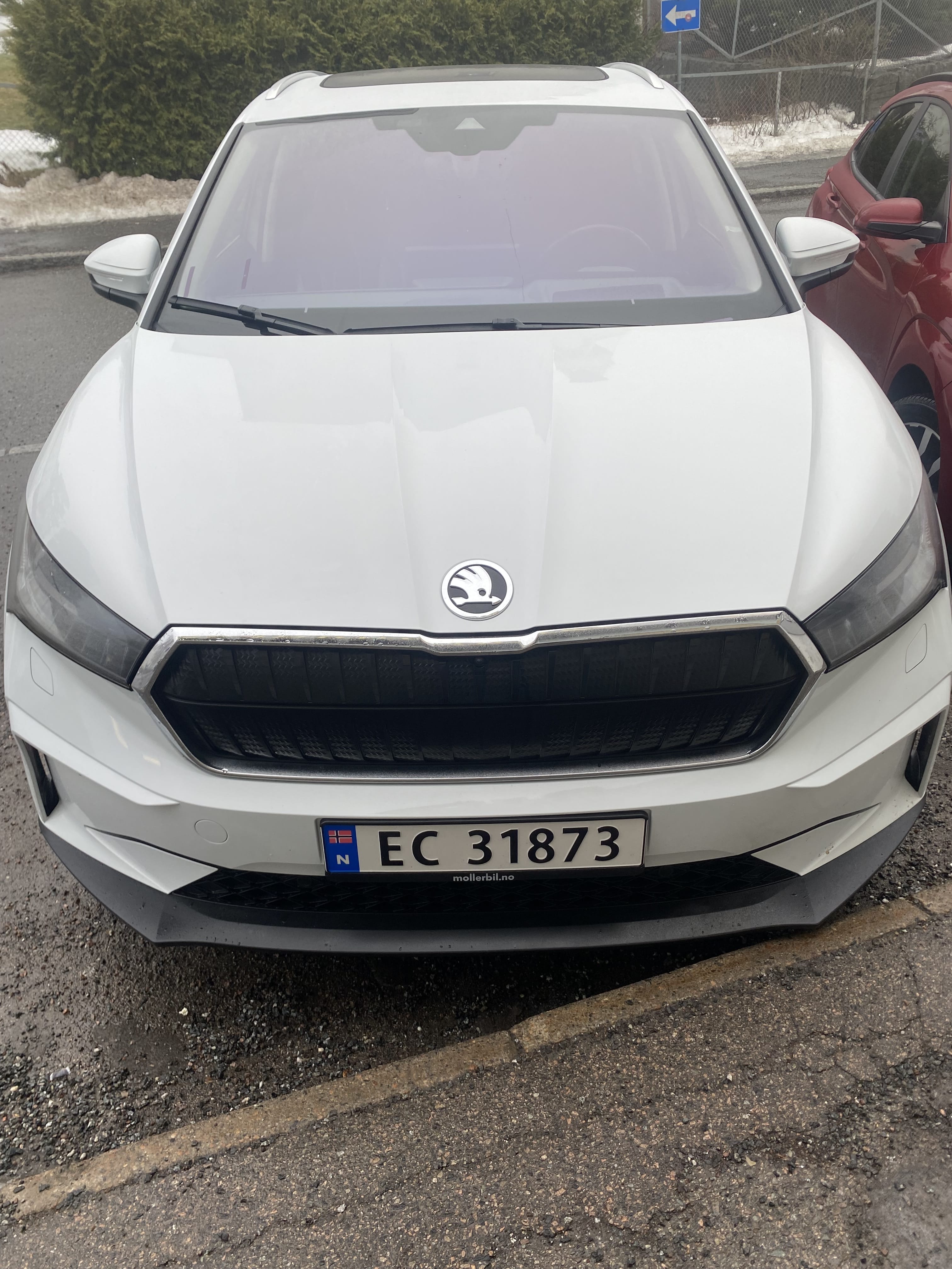 Skoda Enyaq 60 with Cruise control