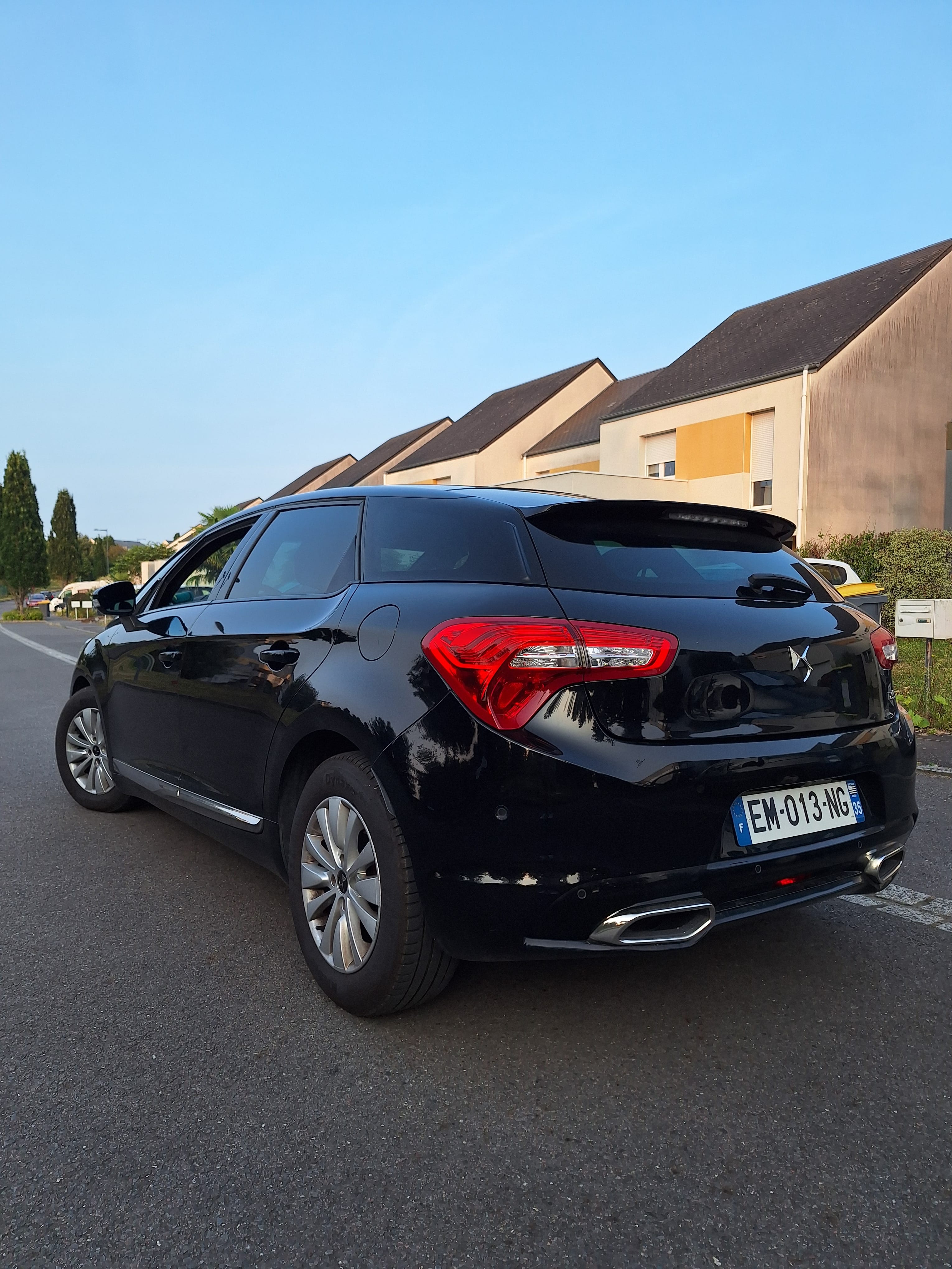 Citroen DS5 avec Siège bébé