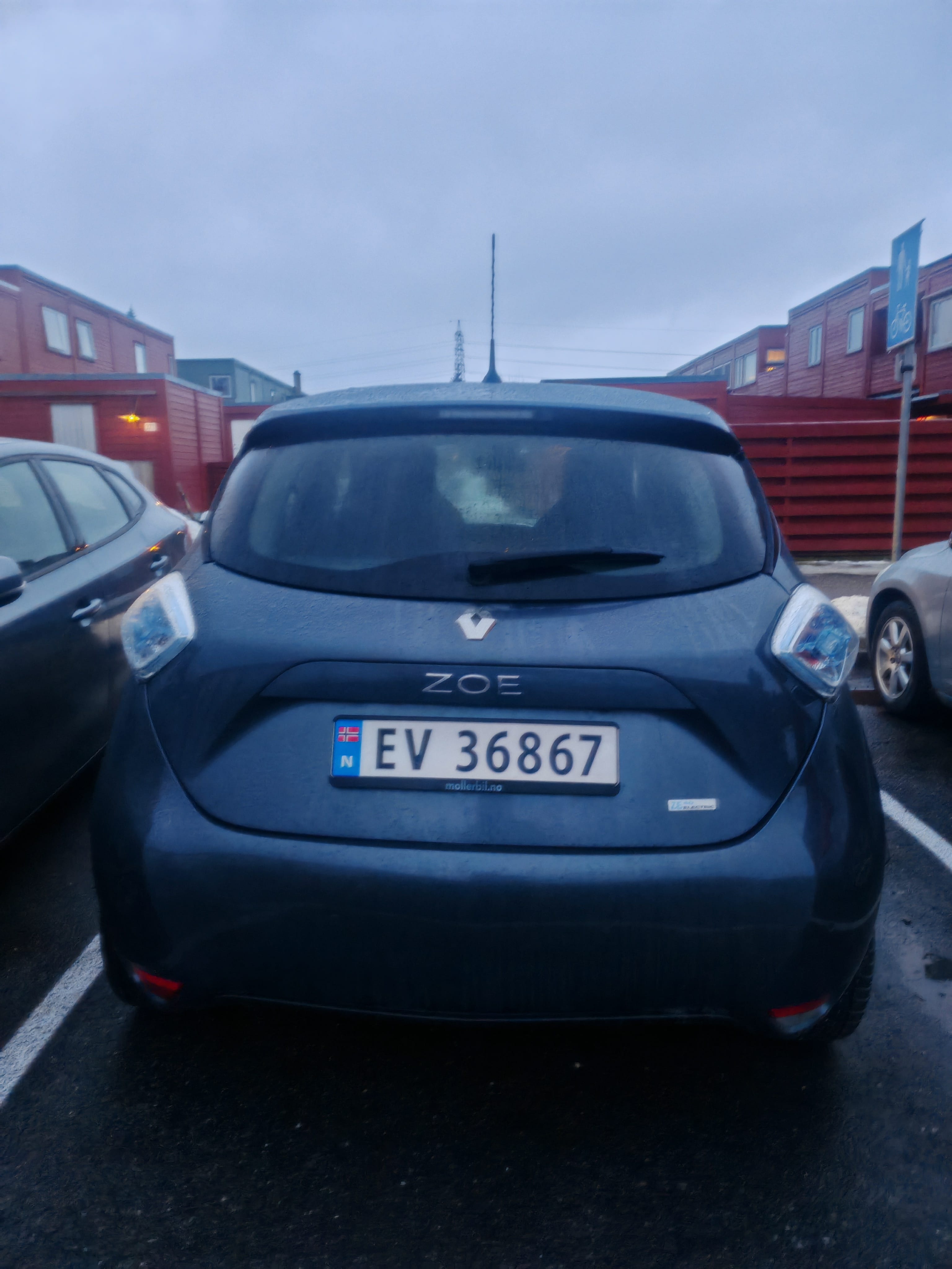 Renault ZOE med Vinterdekk
