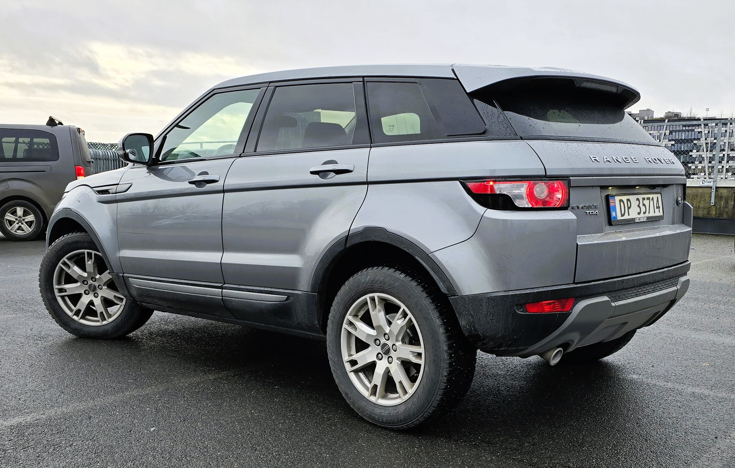 Land-Rover Range Rover Evoque mit Rückfahrkamera