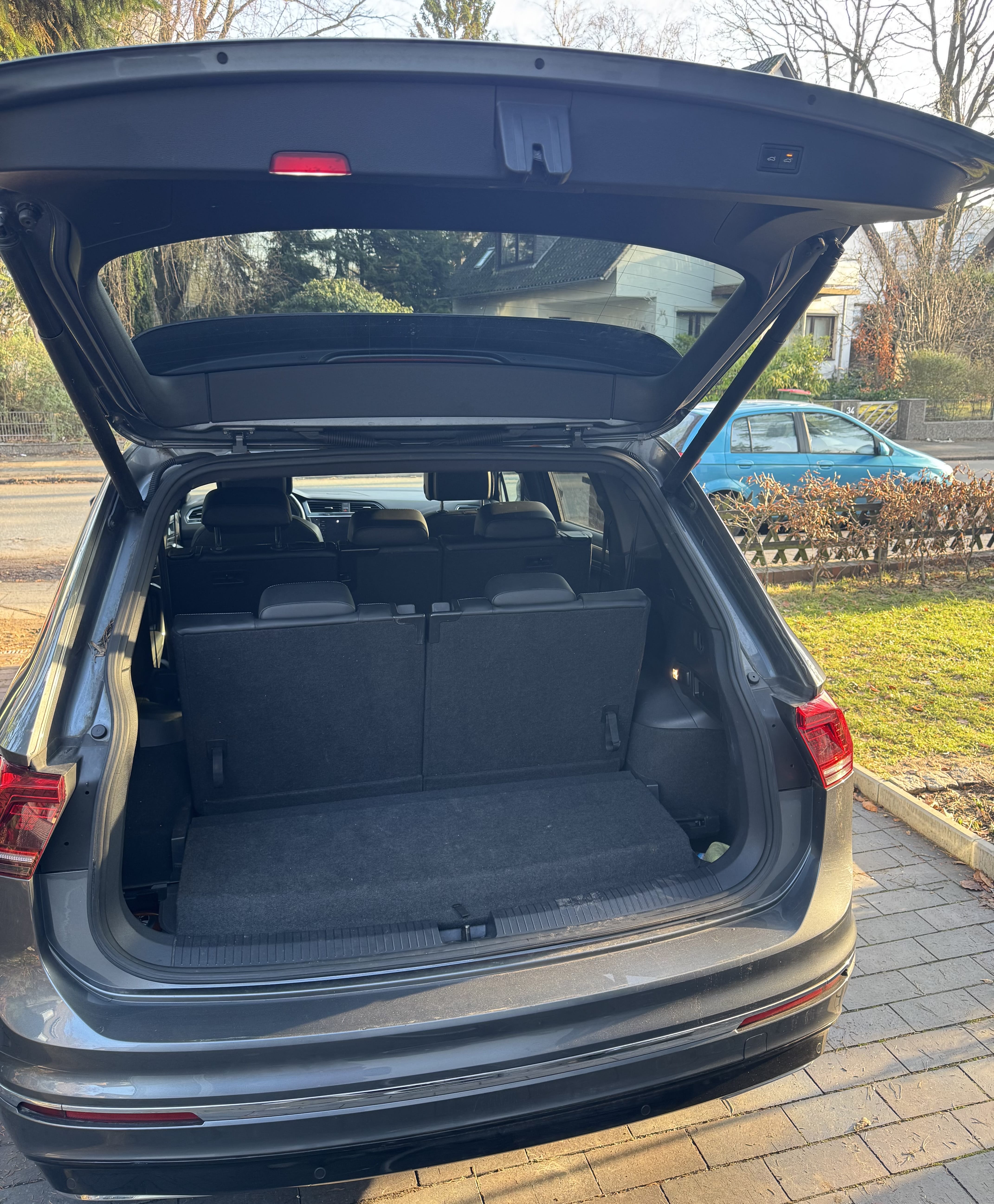 Volkswagen Tiguan mit Kindersitz