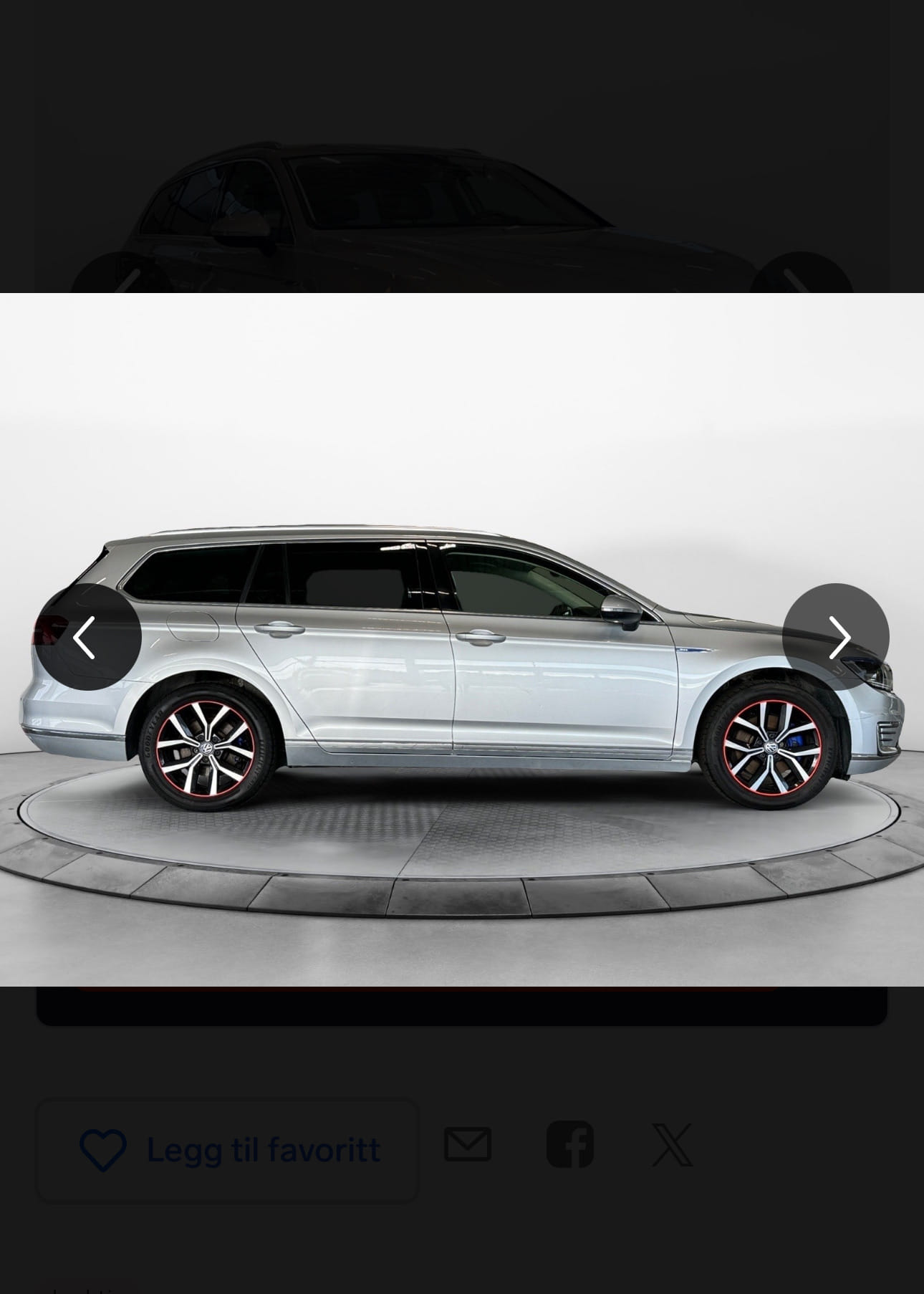 Volkswagen Passat GTE, 2016, Blyfri 95 / Elektrisk (hybrid), automatisk