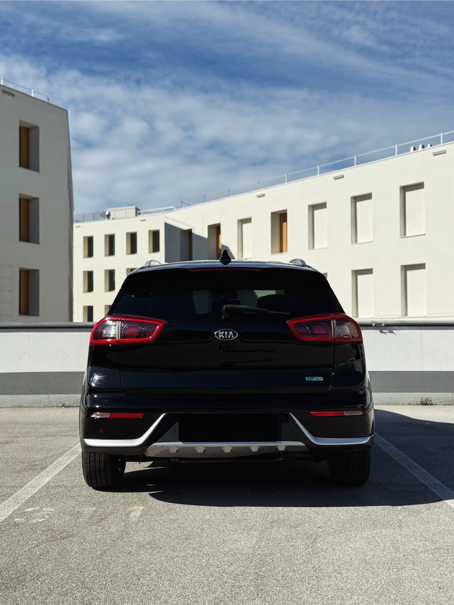 Kia Niro Hybrid mit Navigationsgerät