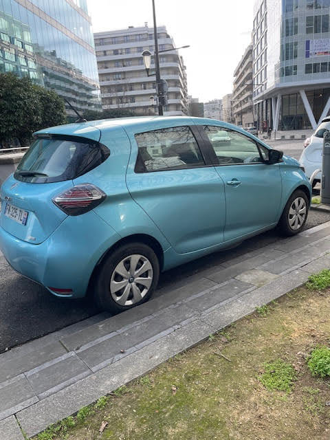Renault ZOE avec GPS
