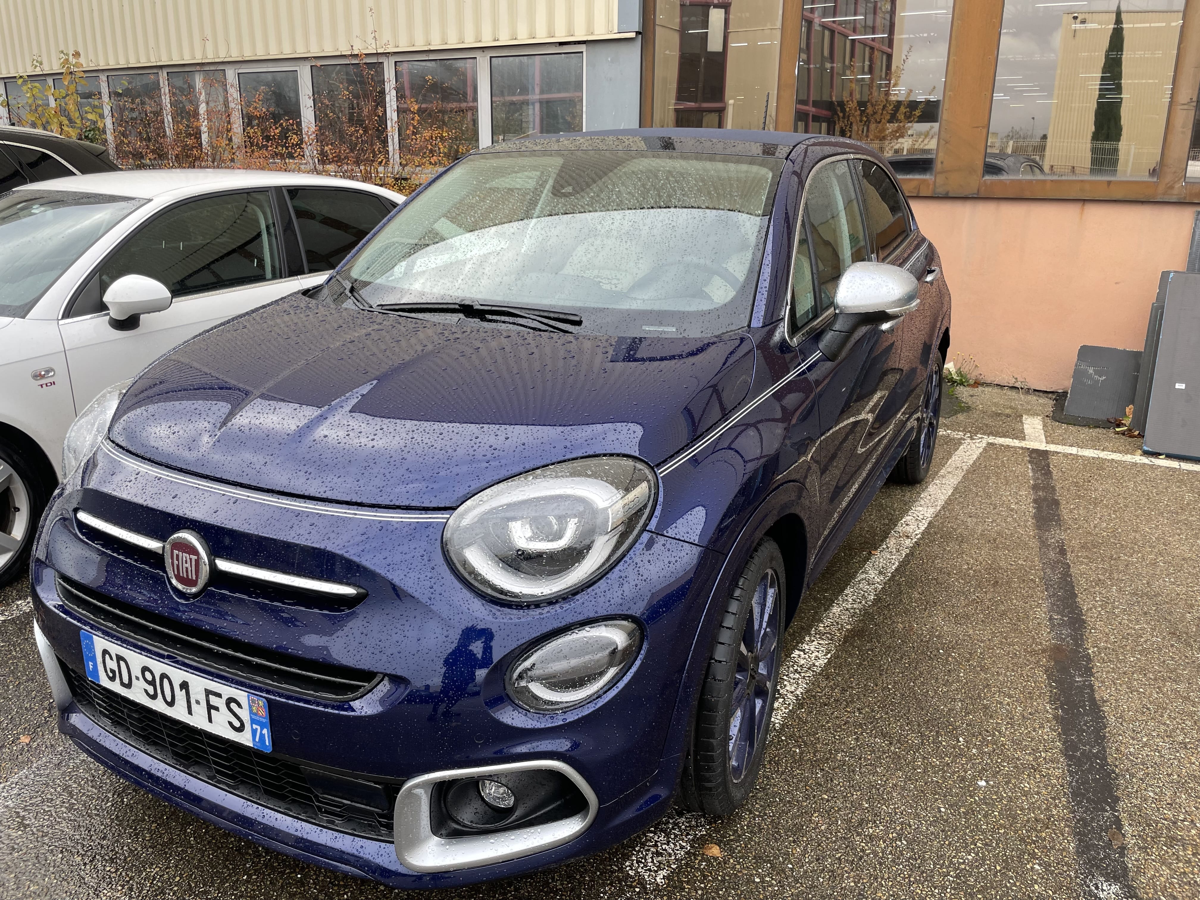 Fiat 500 X Yacht club toit ouvrant 4 roues neige, 2021, Essence 95