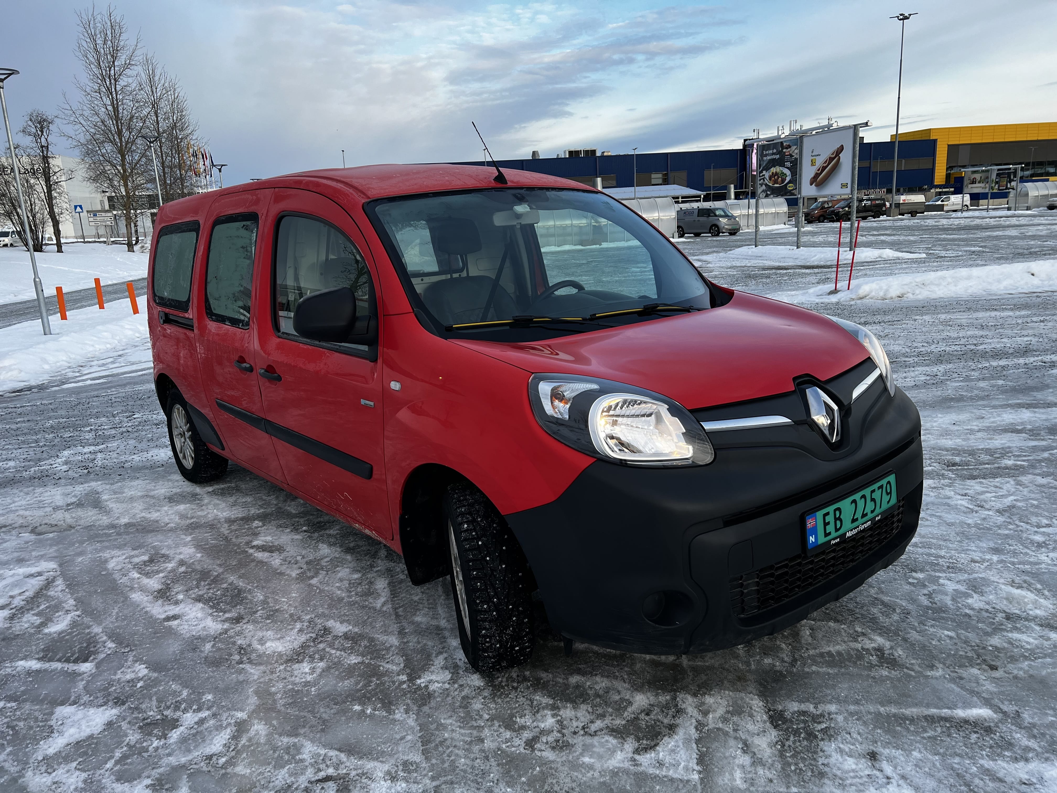 Renault Kangoo ZE med Aircondition