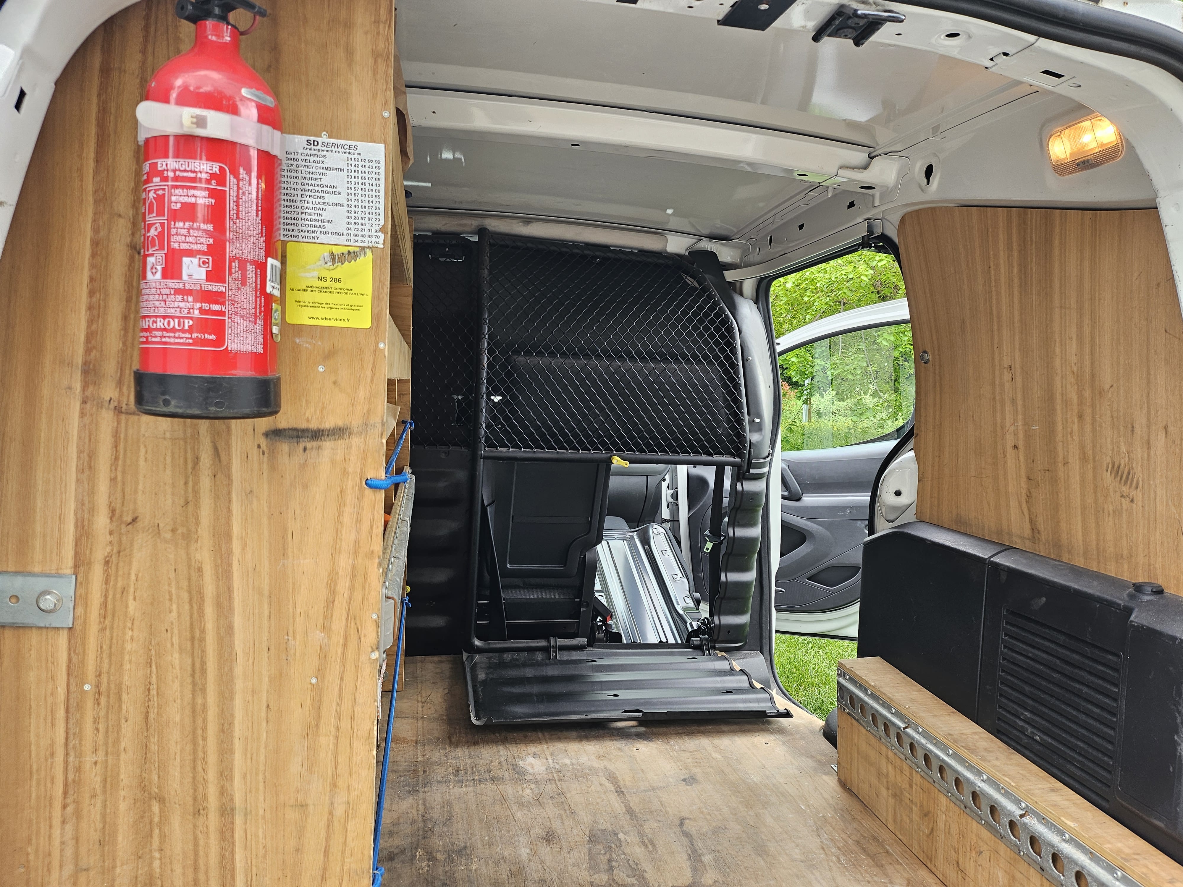 Citroen Berlingo avec Pneus neige